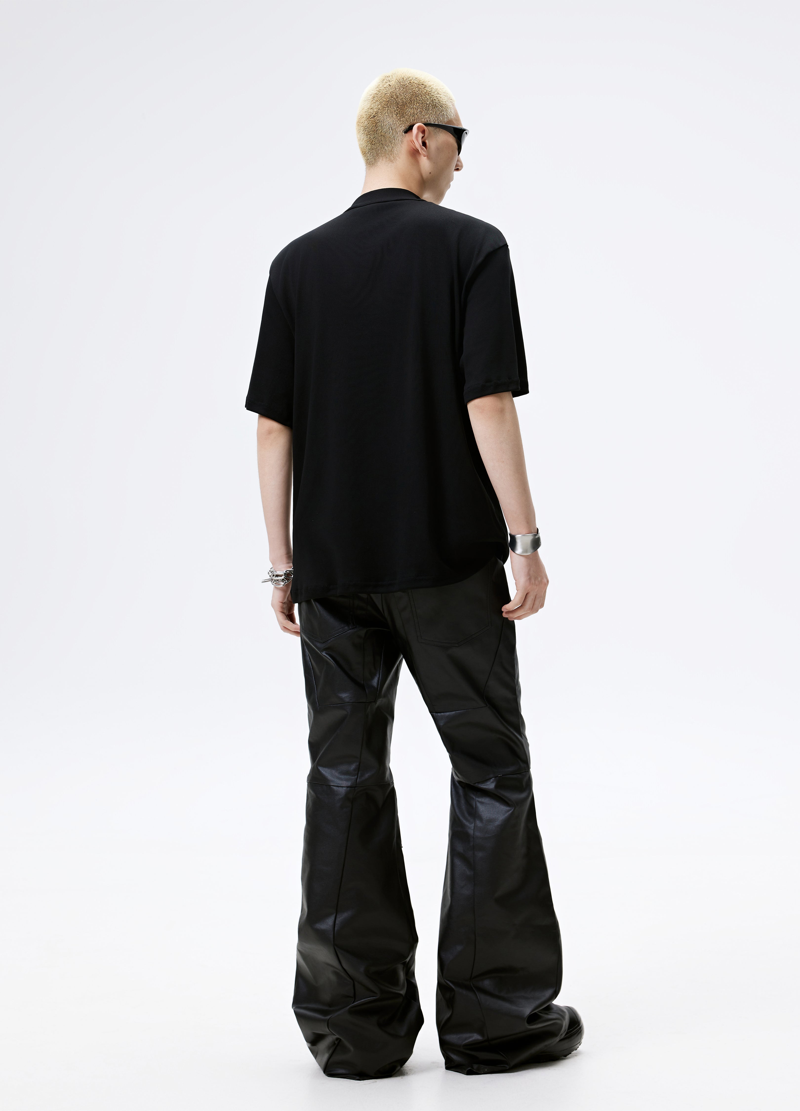 25SS HALF ZIP DARK TEE