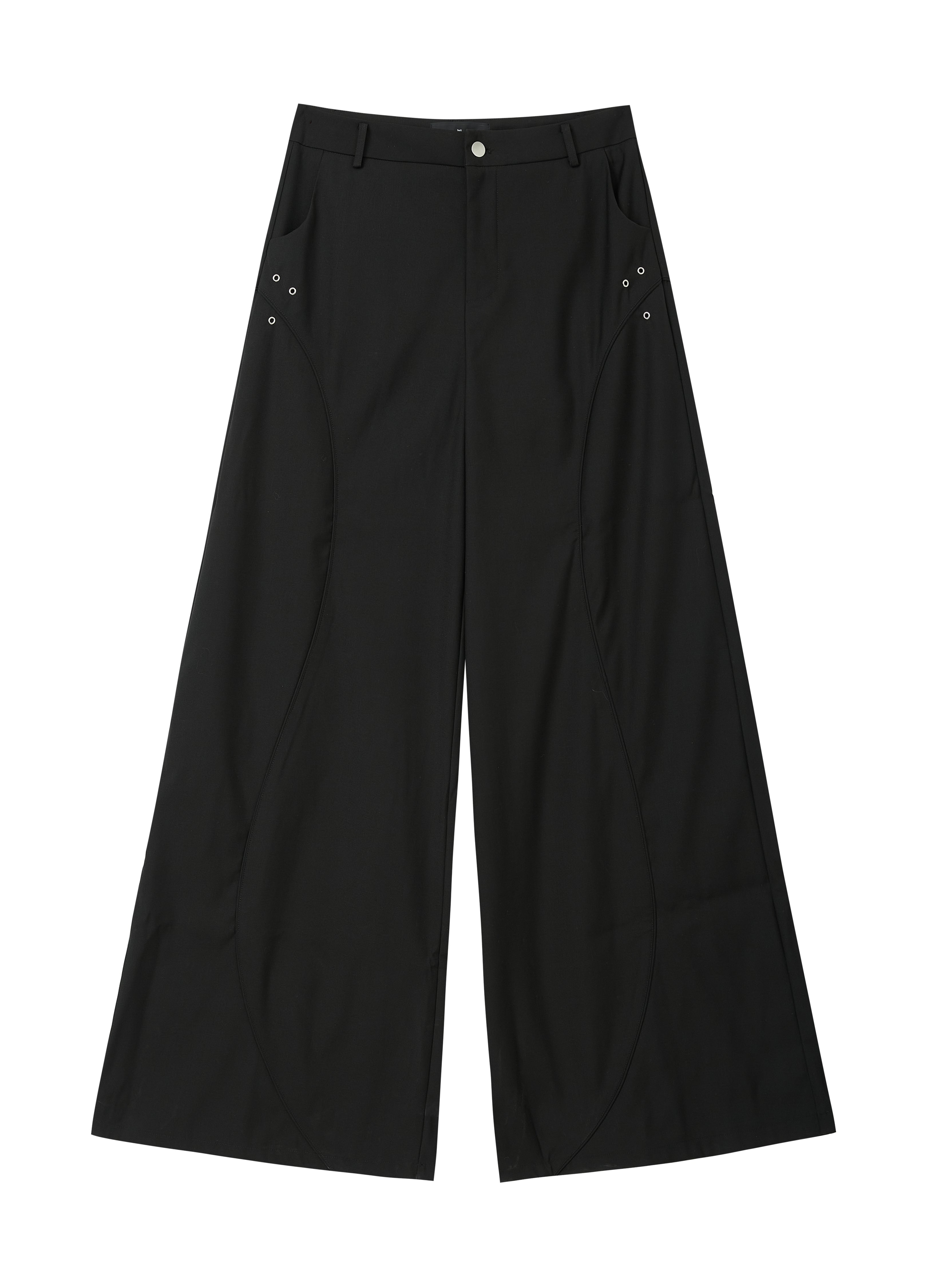 25SS EYELET STITCH WIDE PANTS