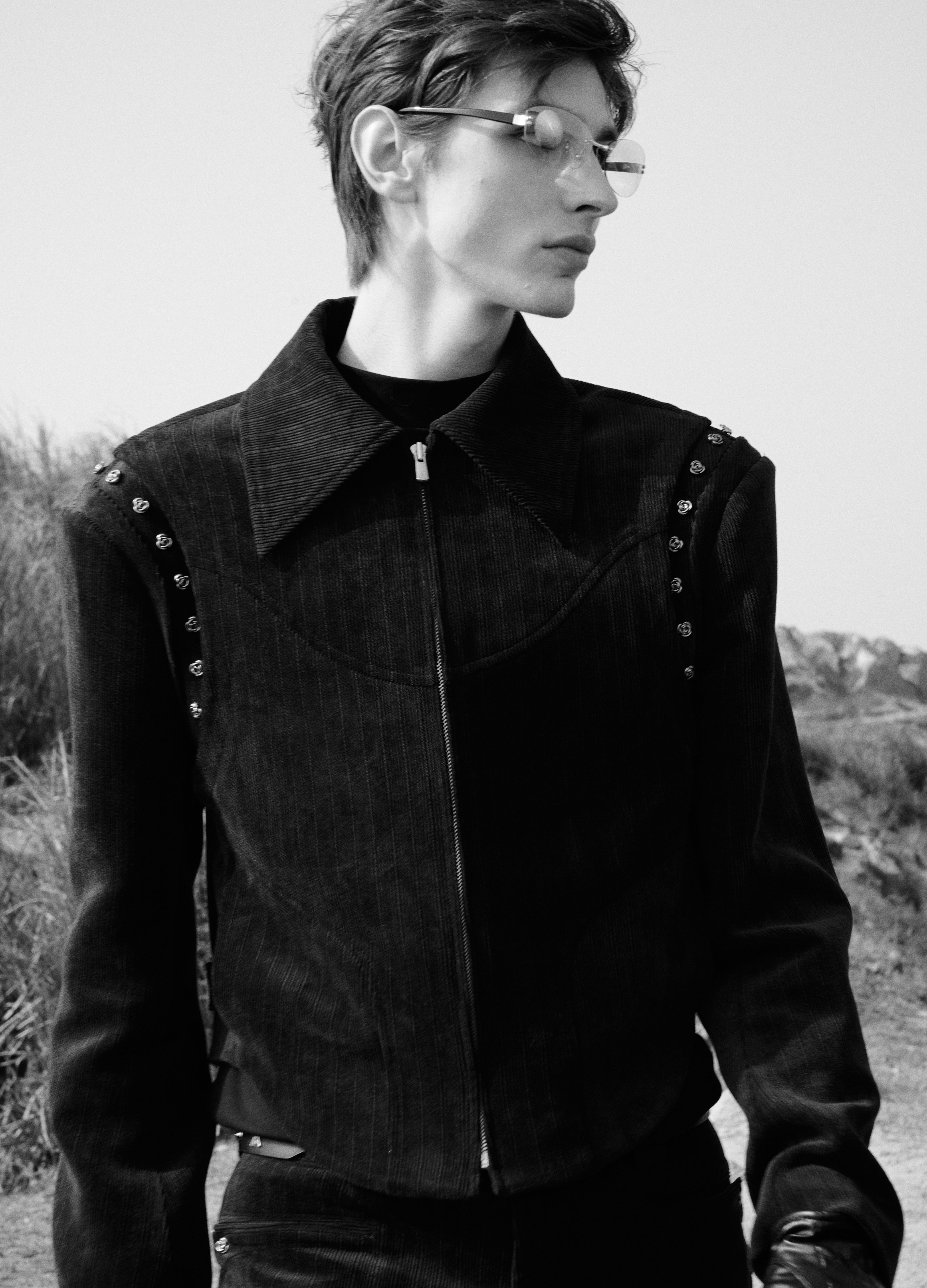 25SS DUSK ROSE DECONSTRUCTED JACKET