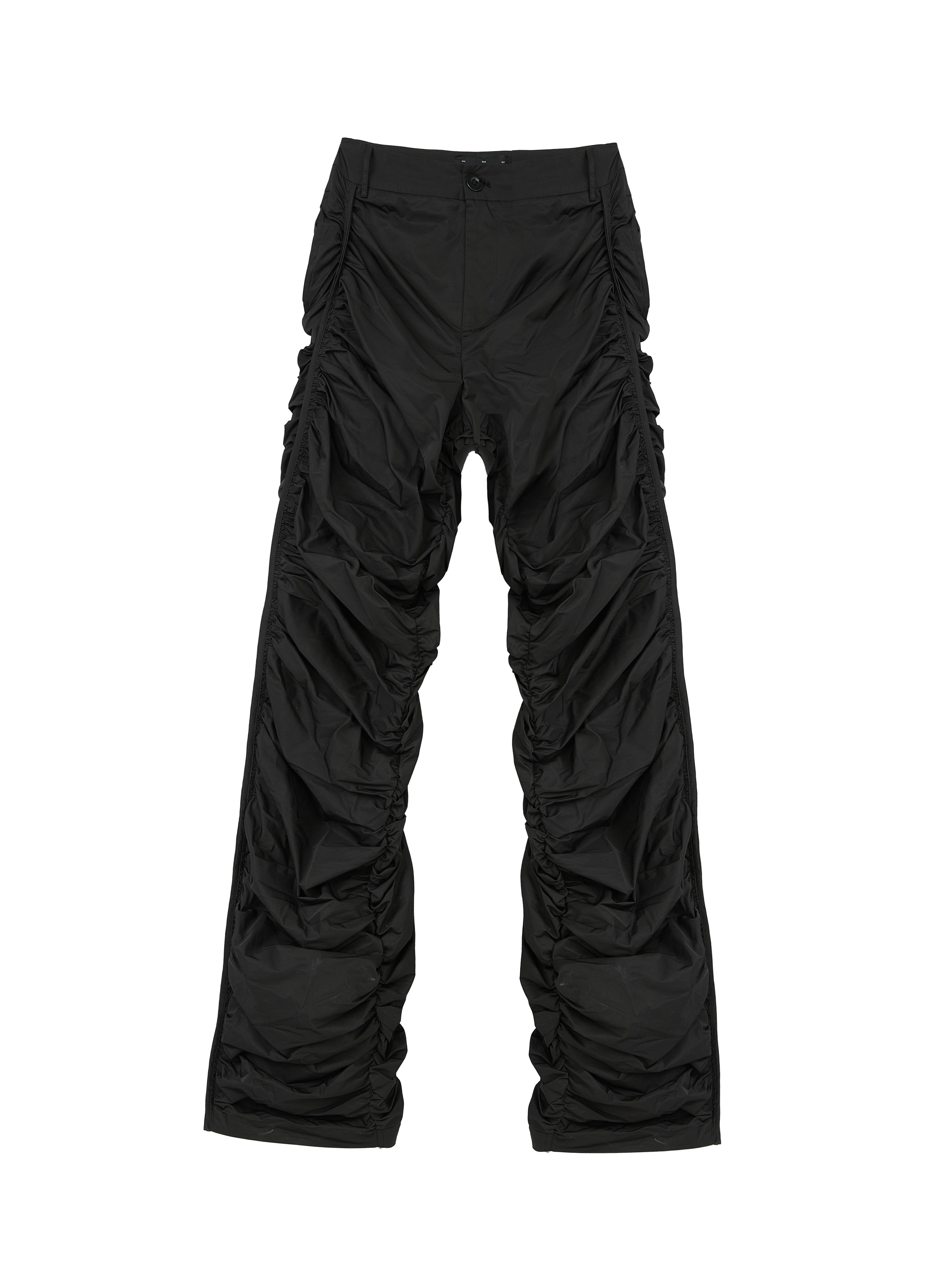 25SS WRINKLE SHELL TECH DARK TROUSERS