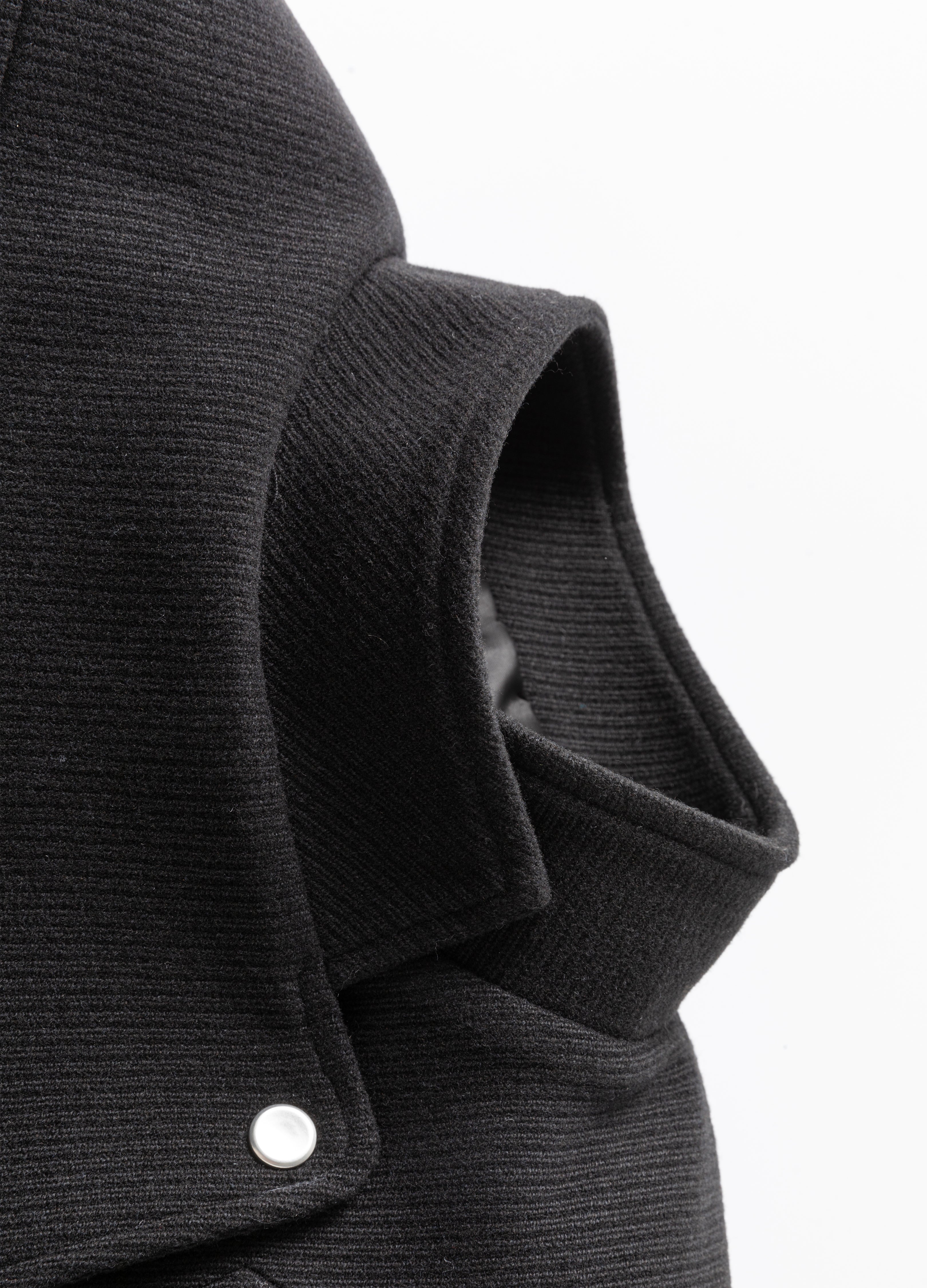 25FW PADDED WOOL SHORT JACKET