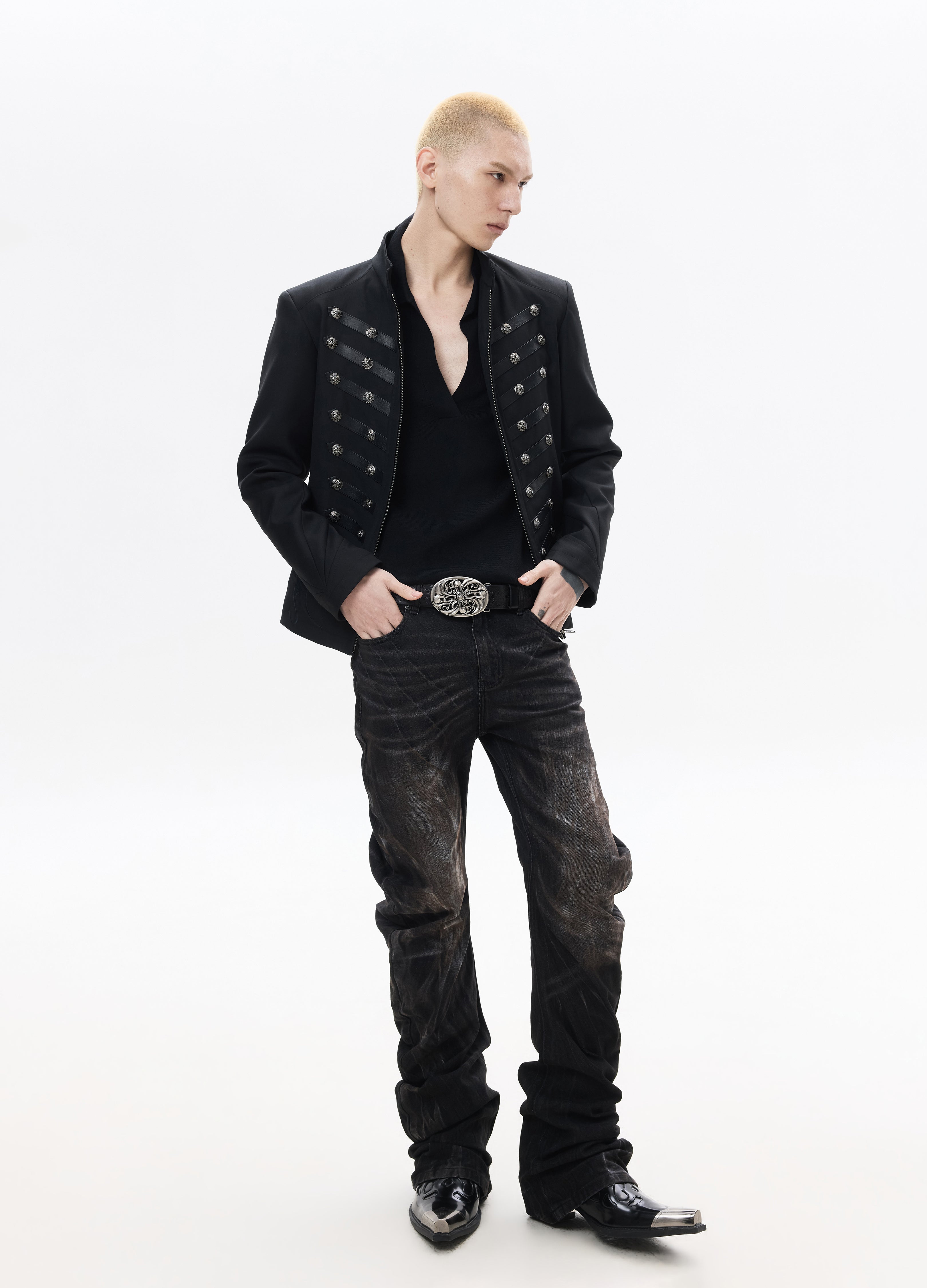 26SS BAROQUE DOUBLE-BREAST JACKET