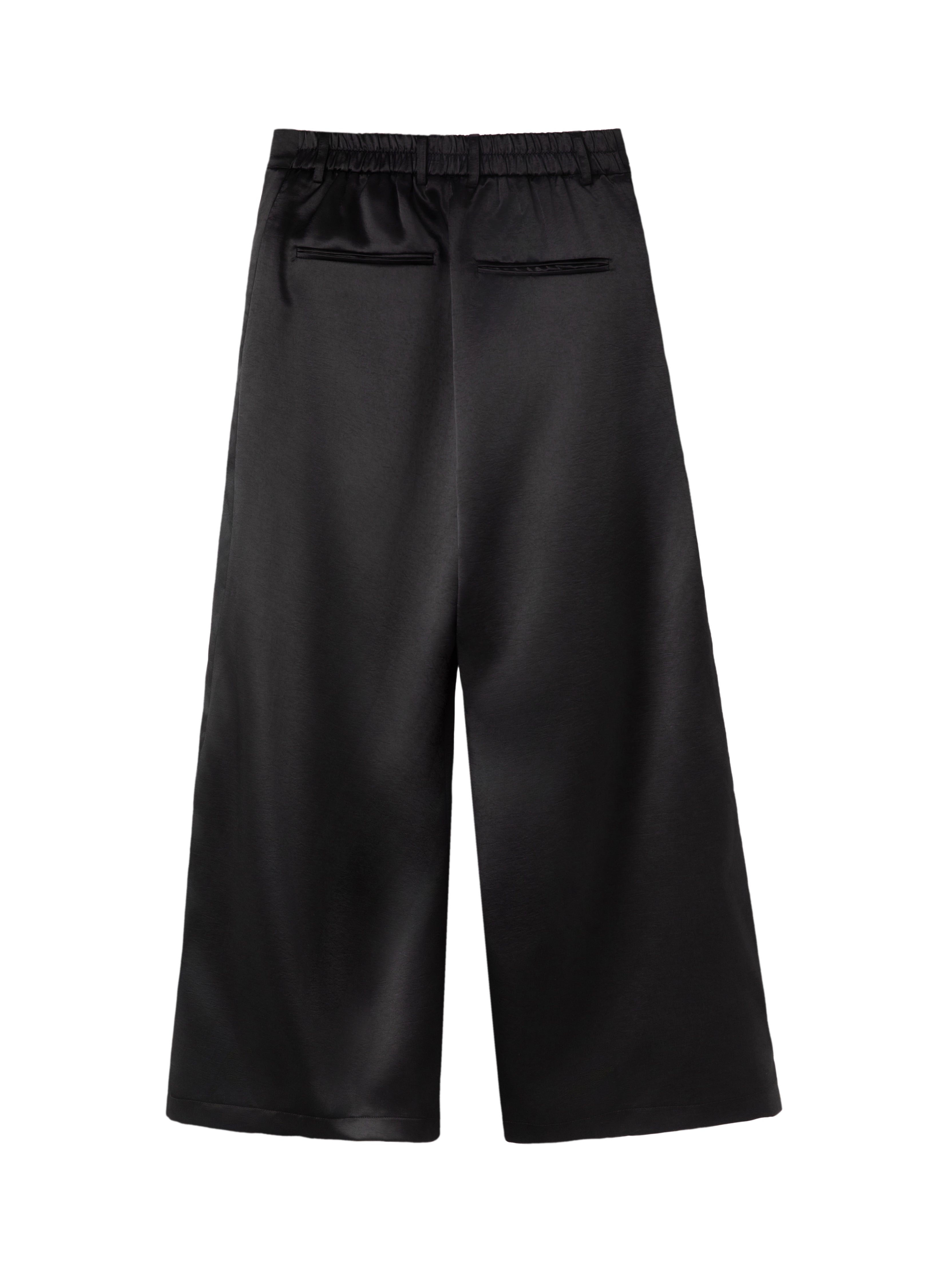 25SS SATIN FLOW WIDE PANTS