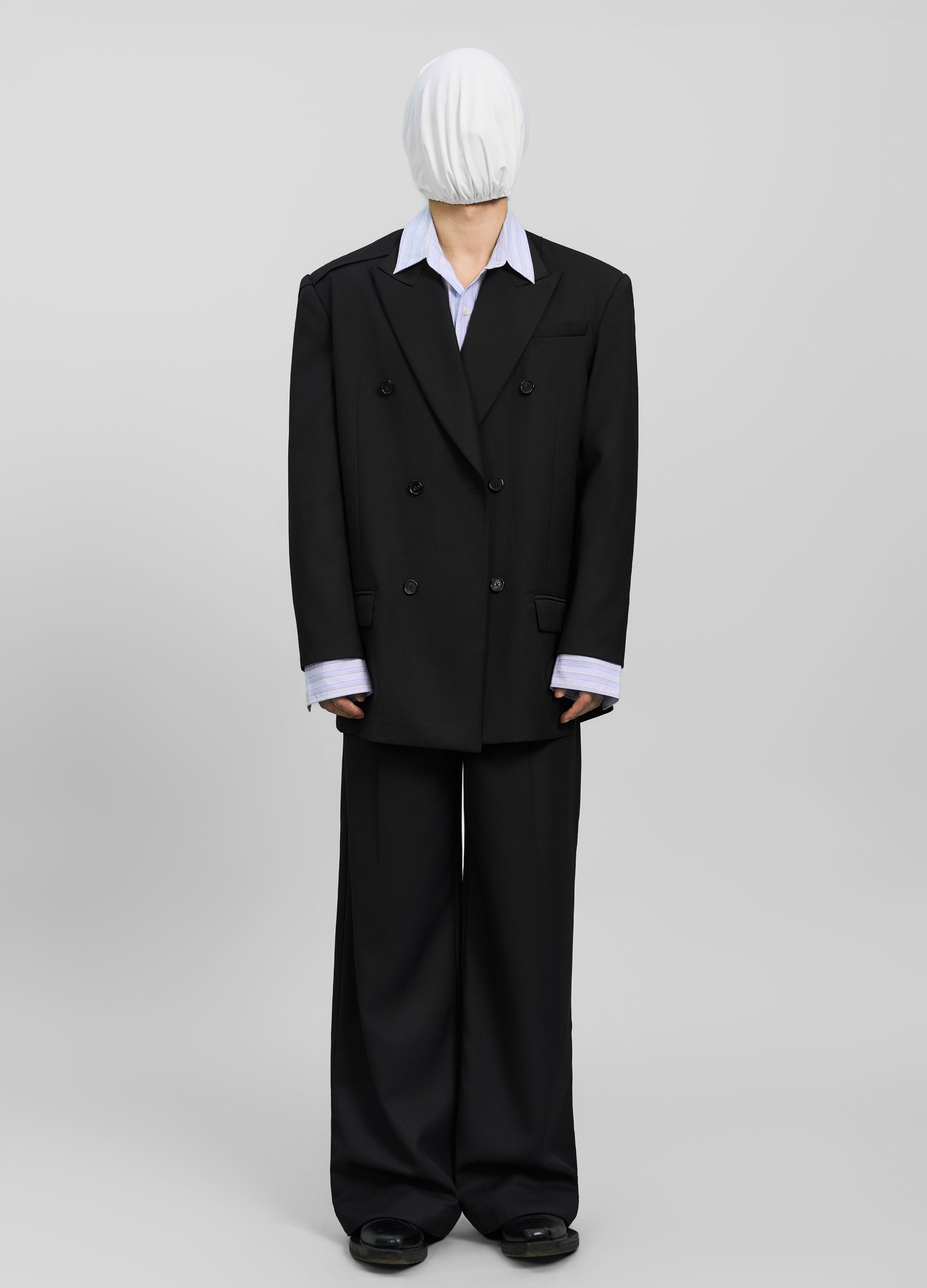 DECONSTRUCT PEAK LAPEL BLAZER