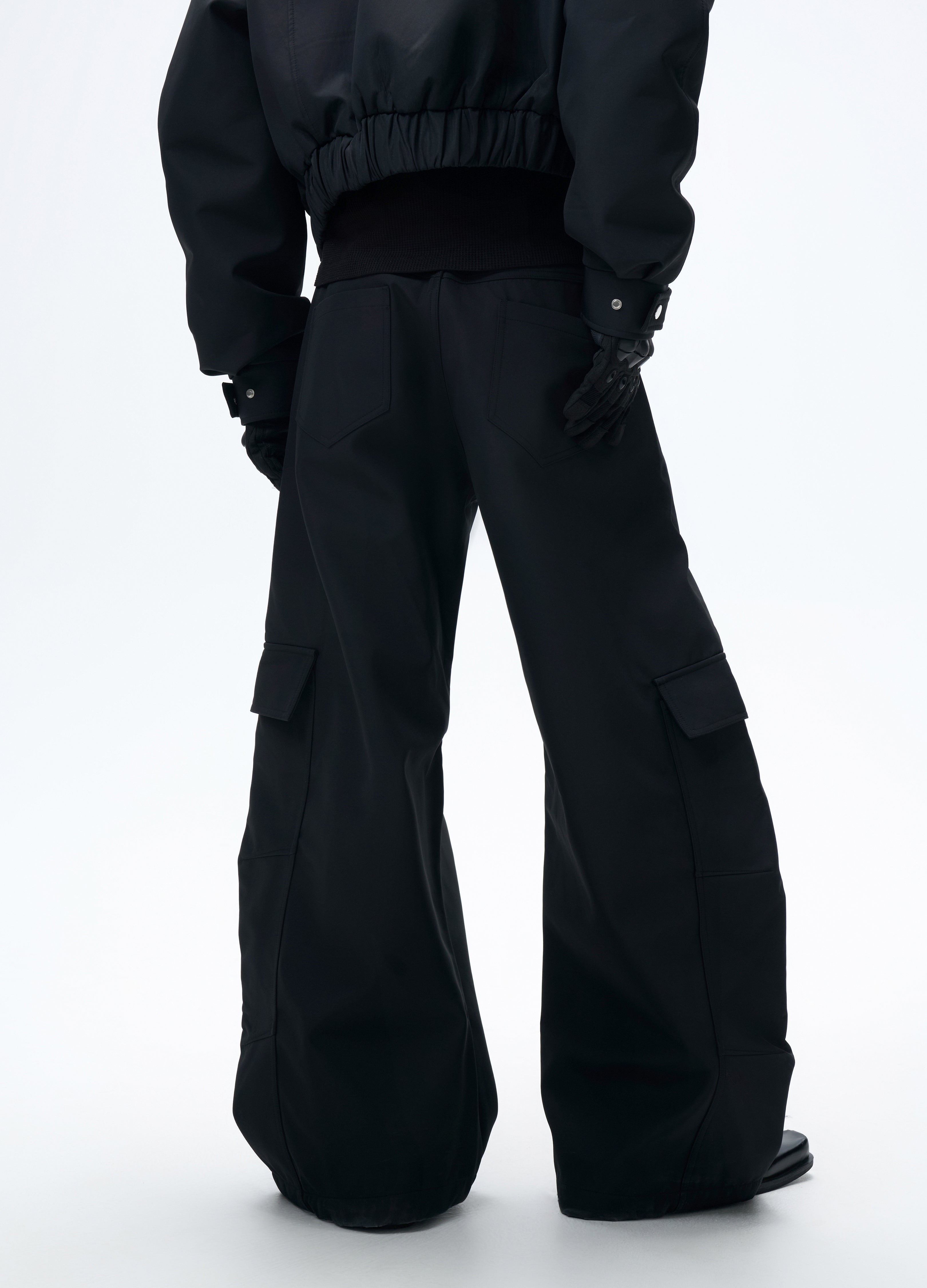 25FW BANANA CUT WIDE TROUSERS