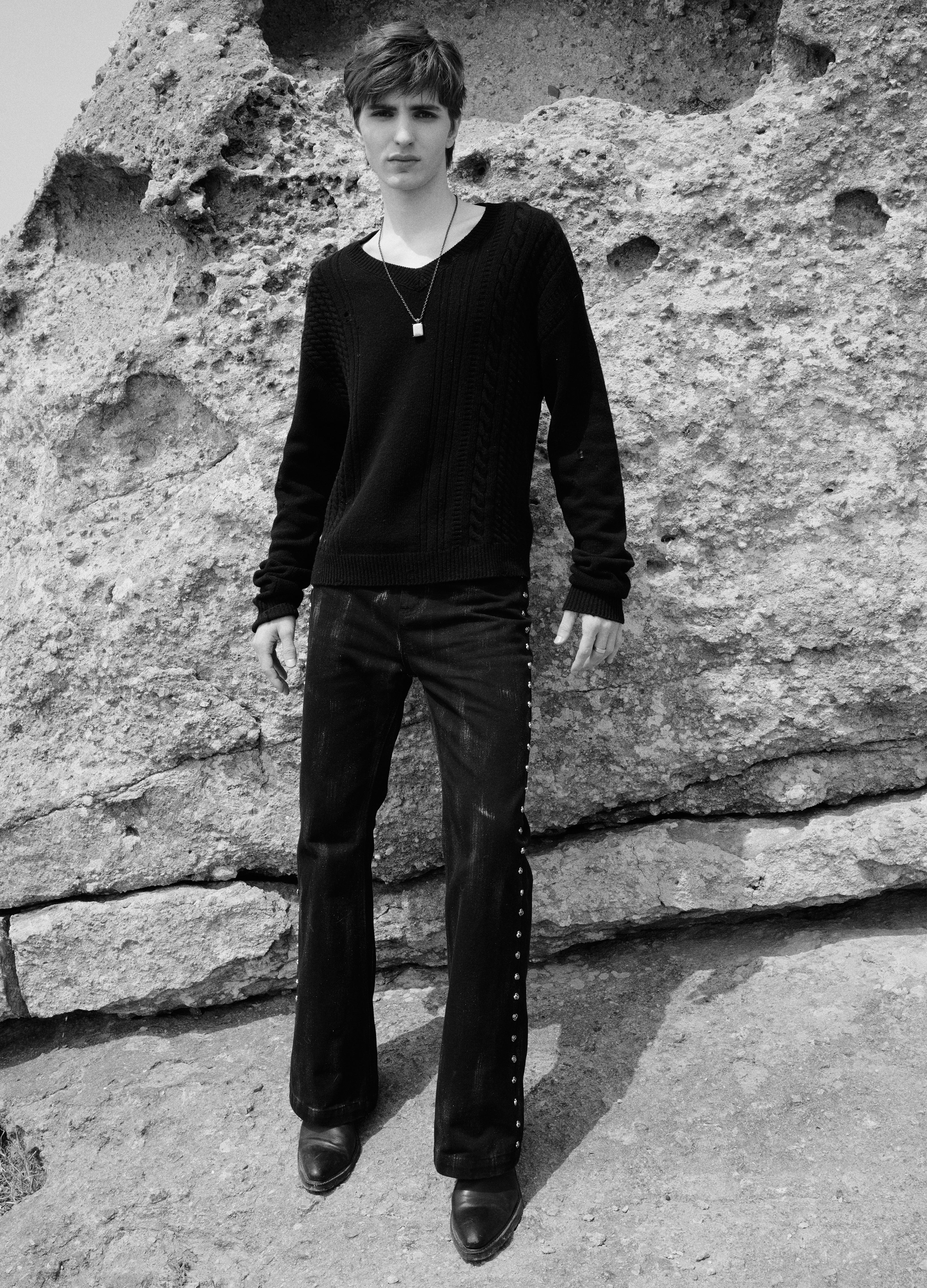 25SS BAROQUE ROSETTE DENIM