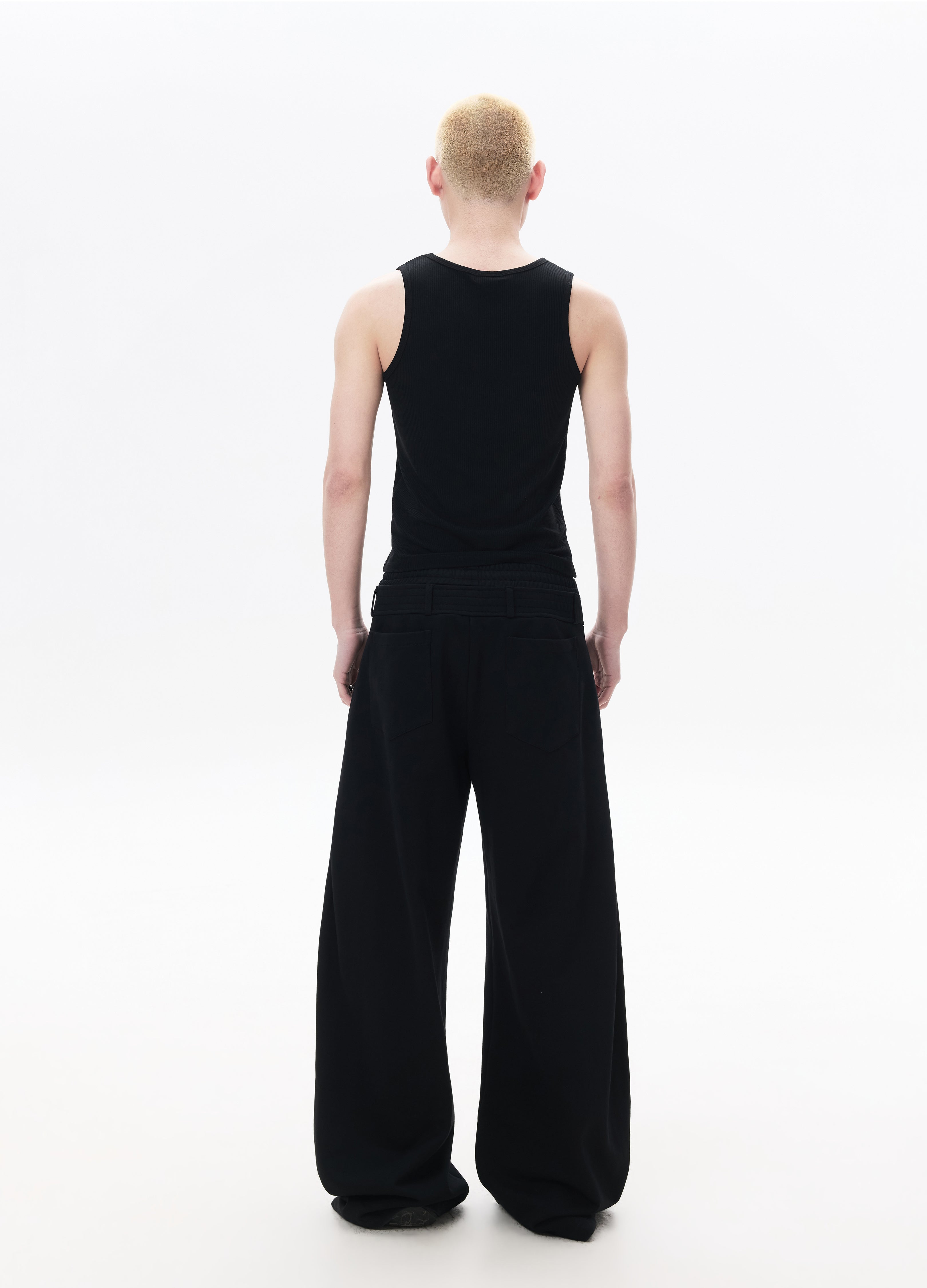 26SS DECONSTRUCT SCIMITAR SWEATPANTS