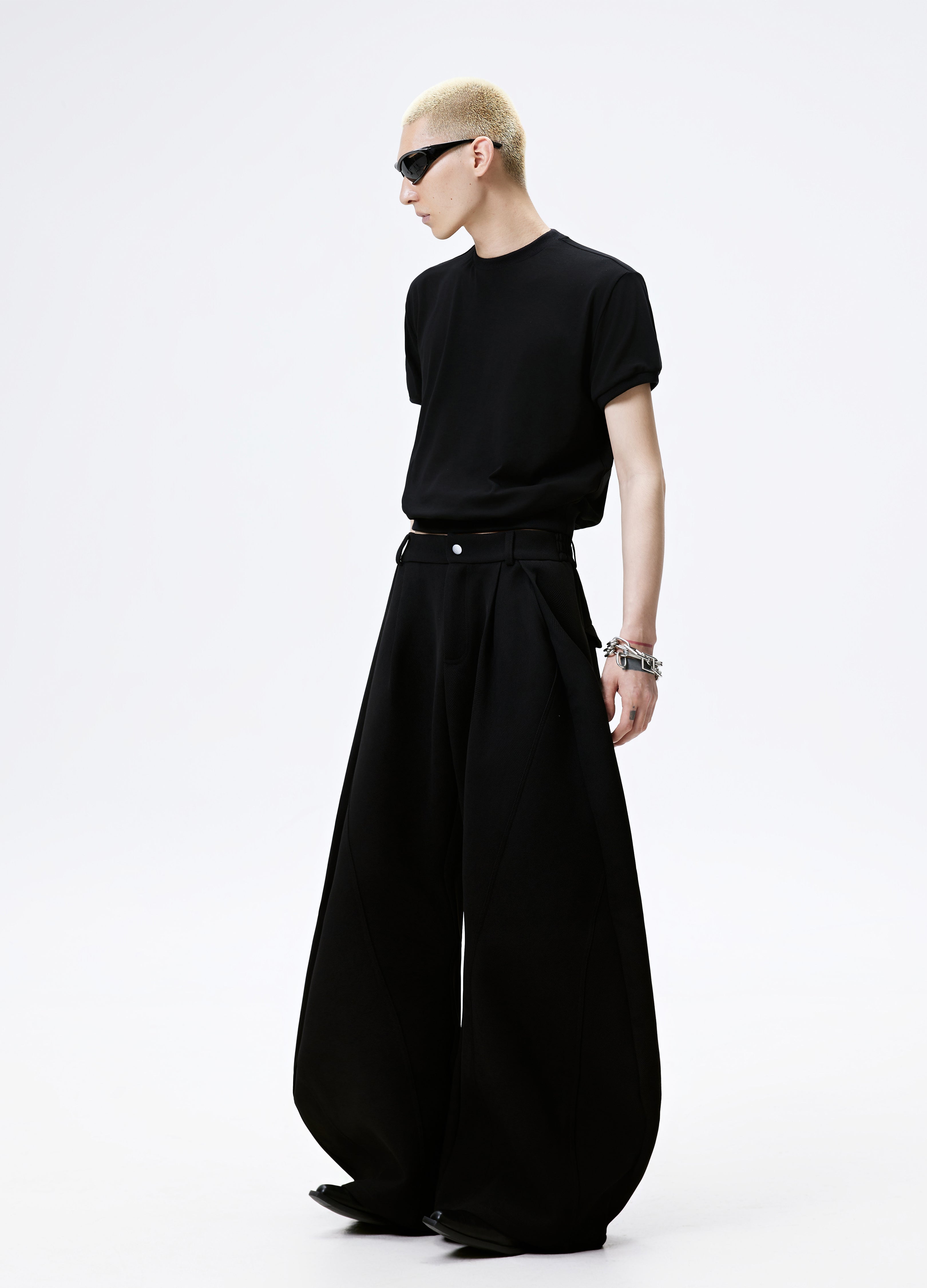 25SS FITTED RIBBED WAIST TEE