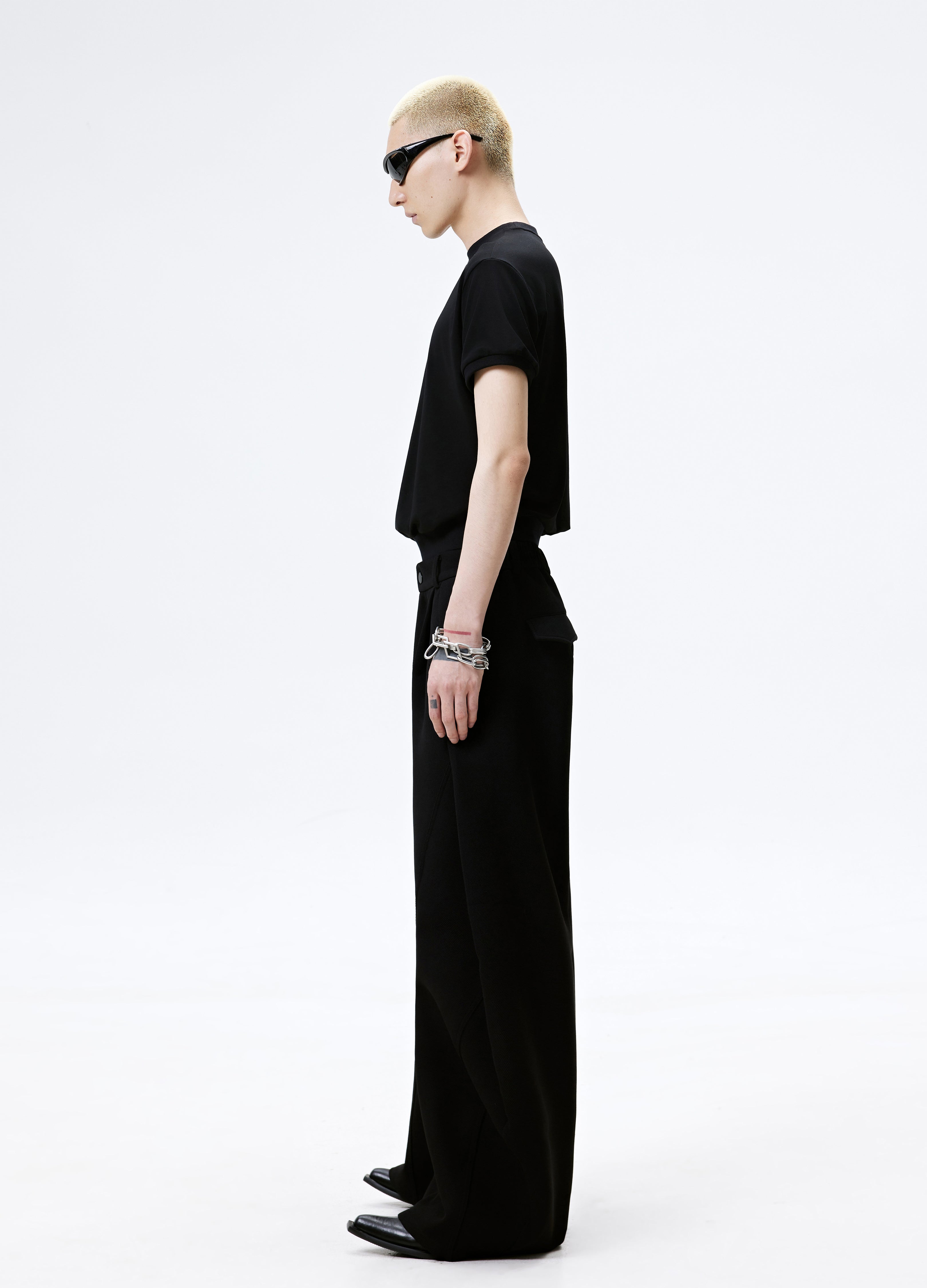 25SS FITTED RIBBED WAIST TEE