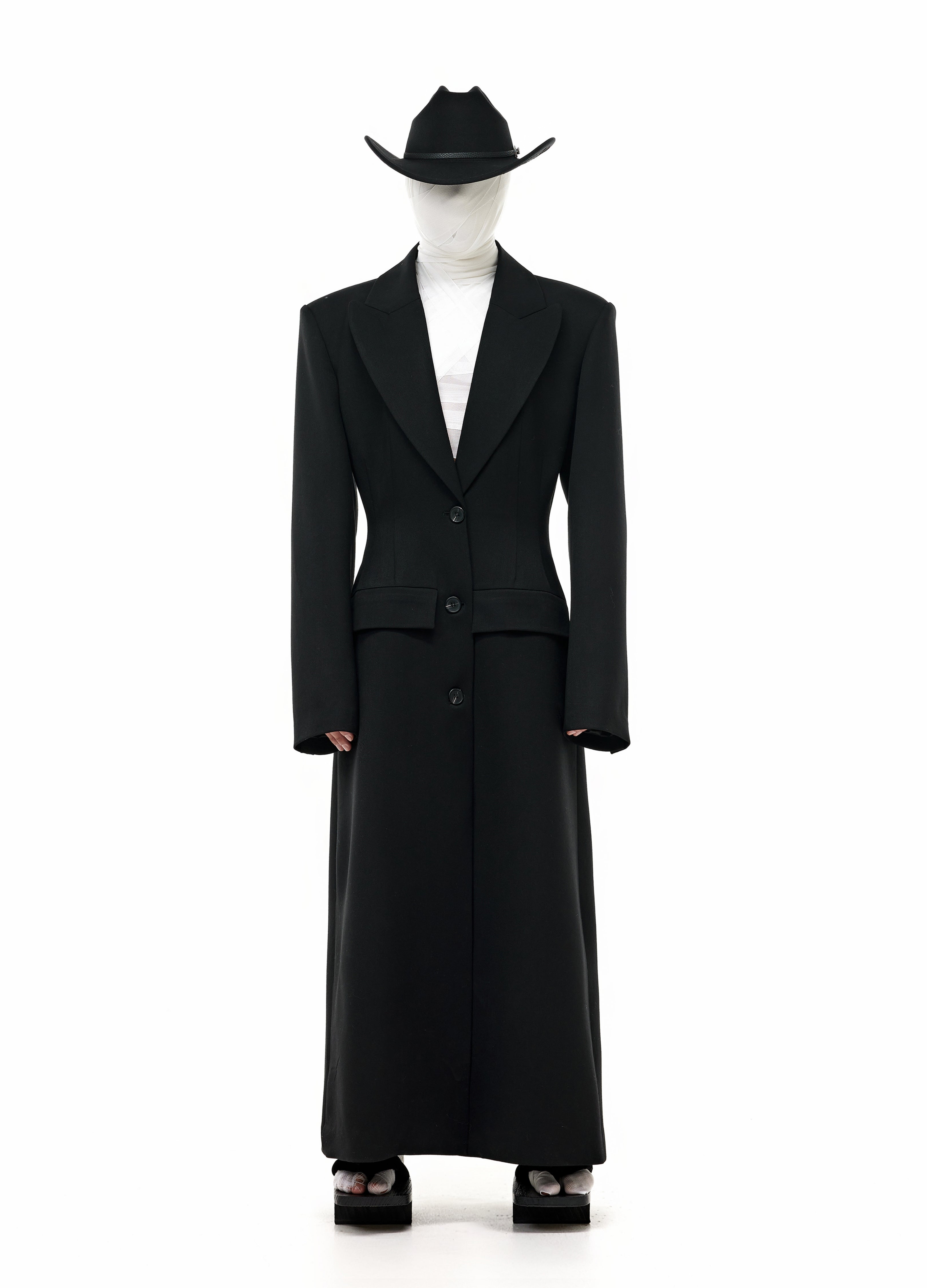 DUKE EXTENDED WOOL COAT