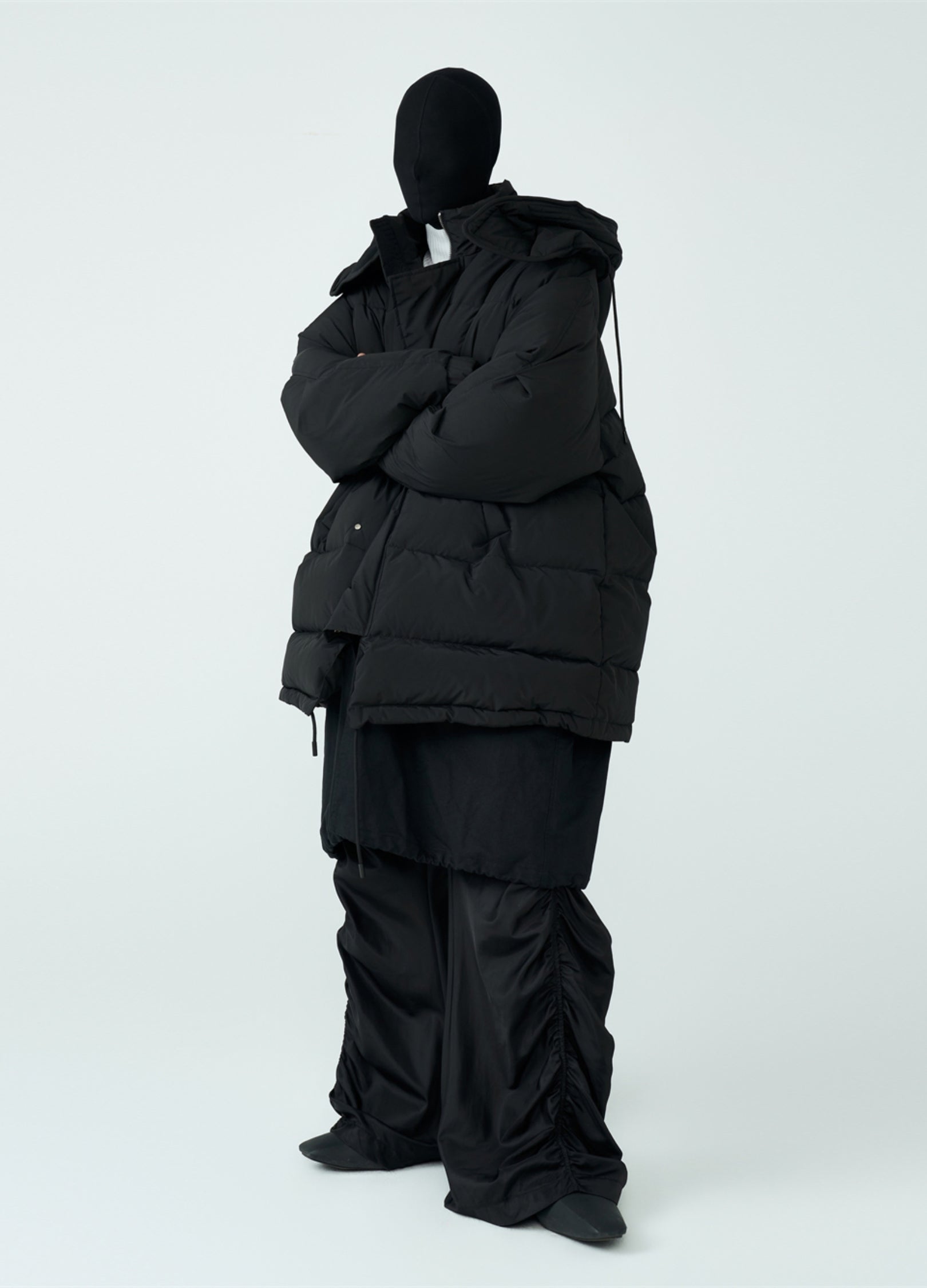 22FW Detachable Hooded Down Jacket