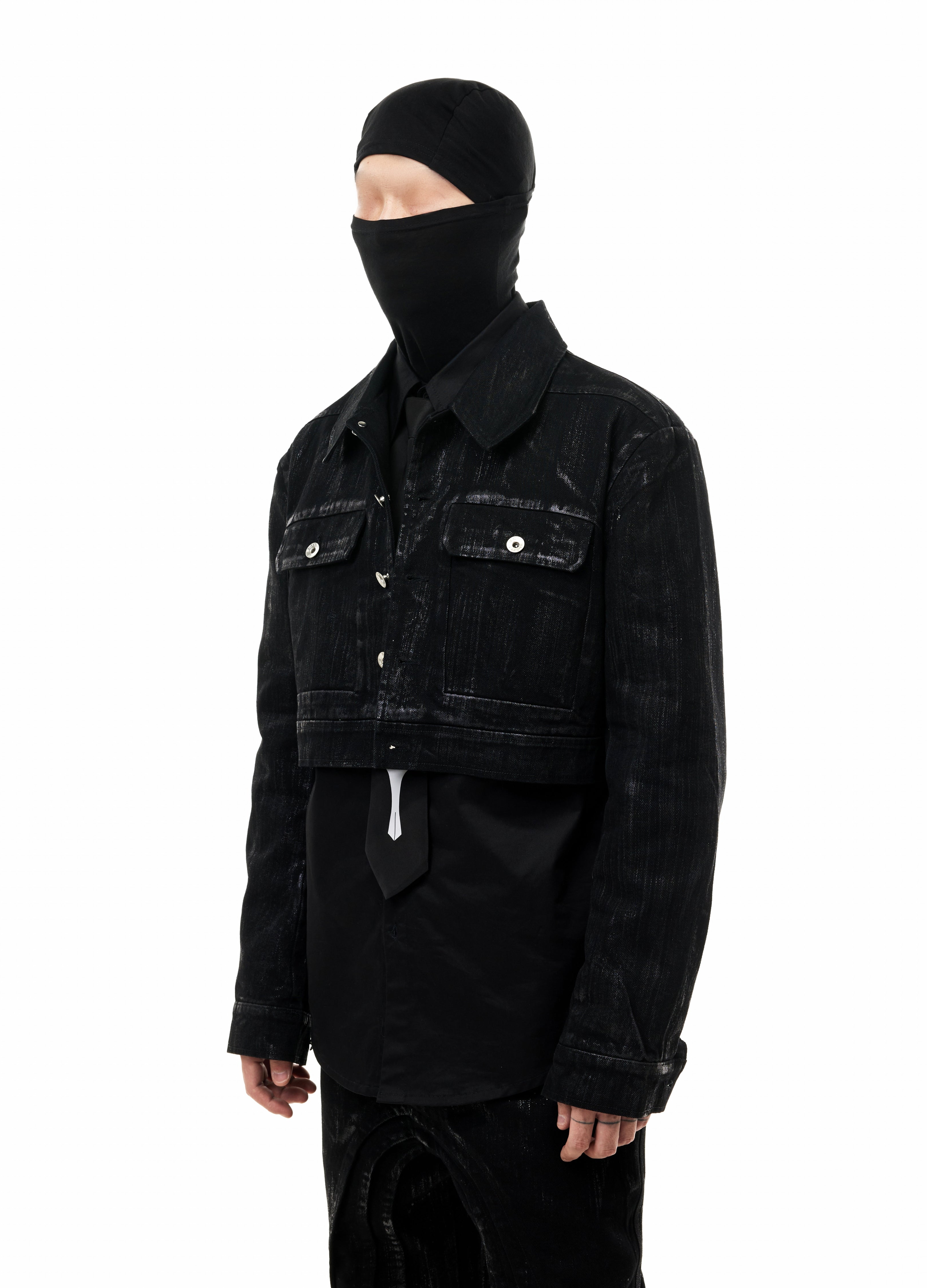 METRO WAX CROPPED JACKET