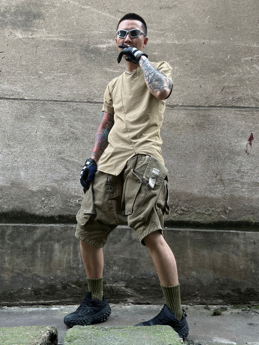 DRKLEI WASTELAND TECH CARGO SHORTS
