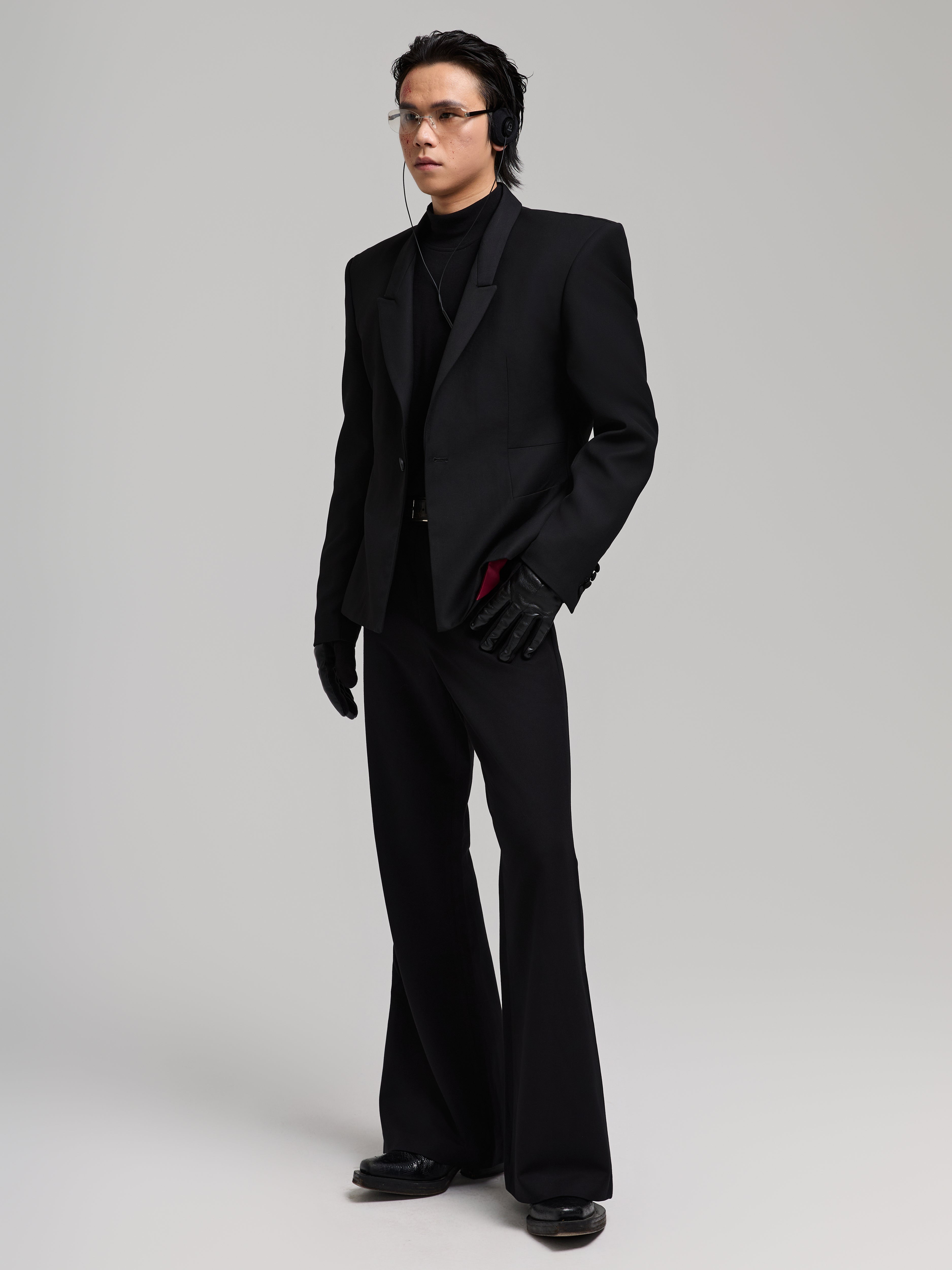 24AW Hourglass Wool Suit Top