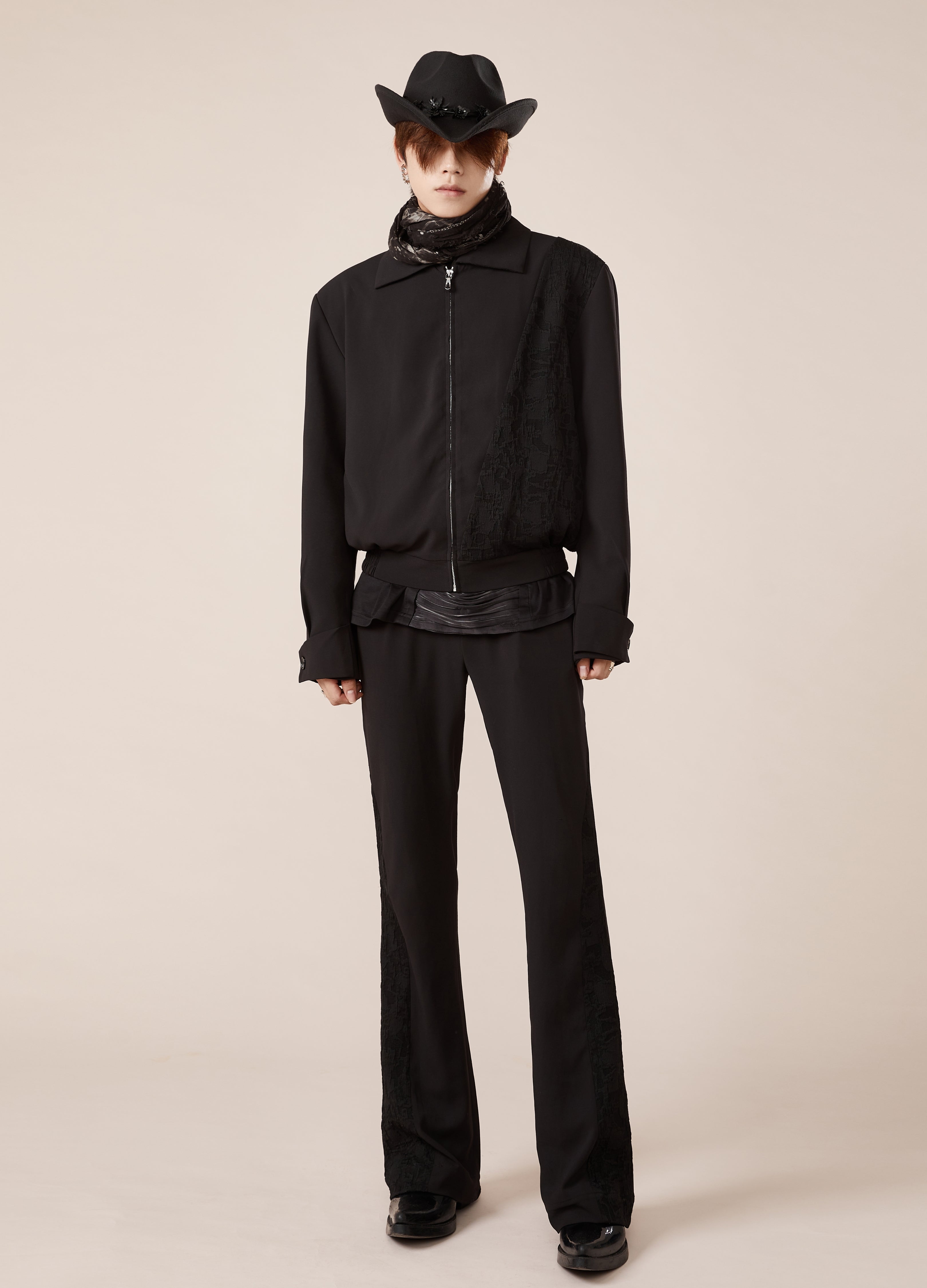 DP PARADIS 23AW ACETIC Flare Trousers