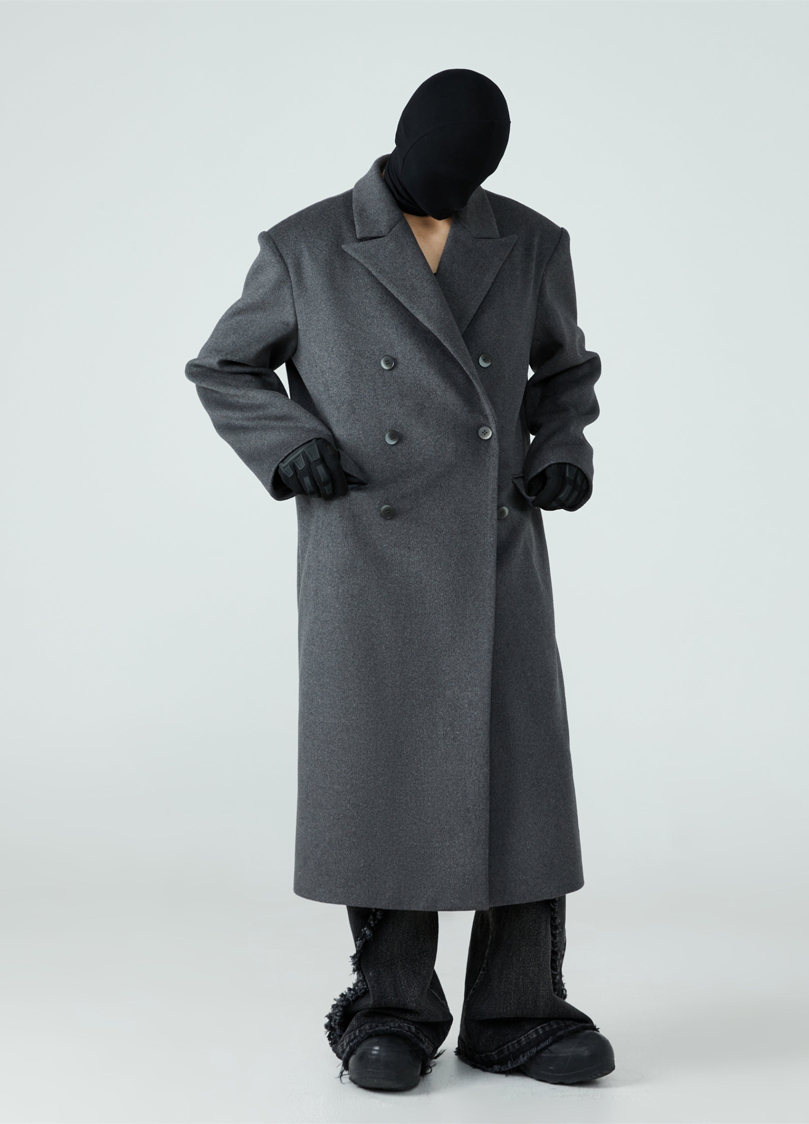 23FW Double-Breasted Cashmere Coat