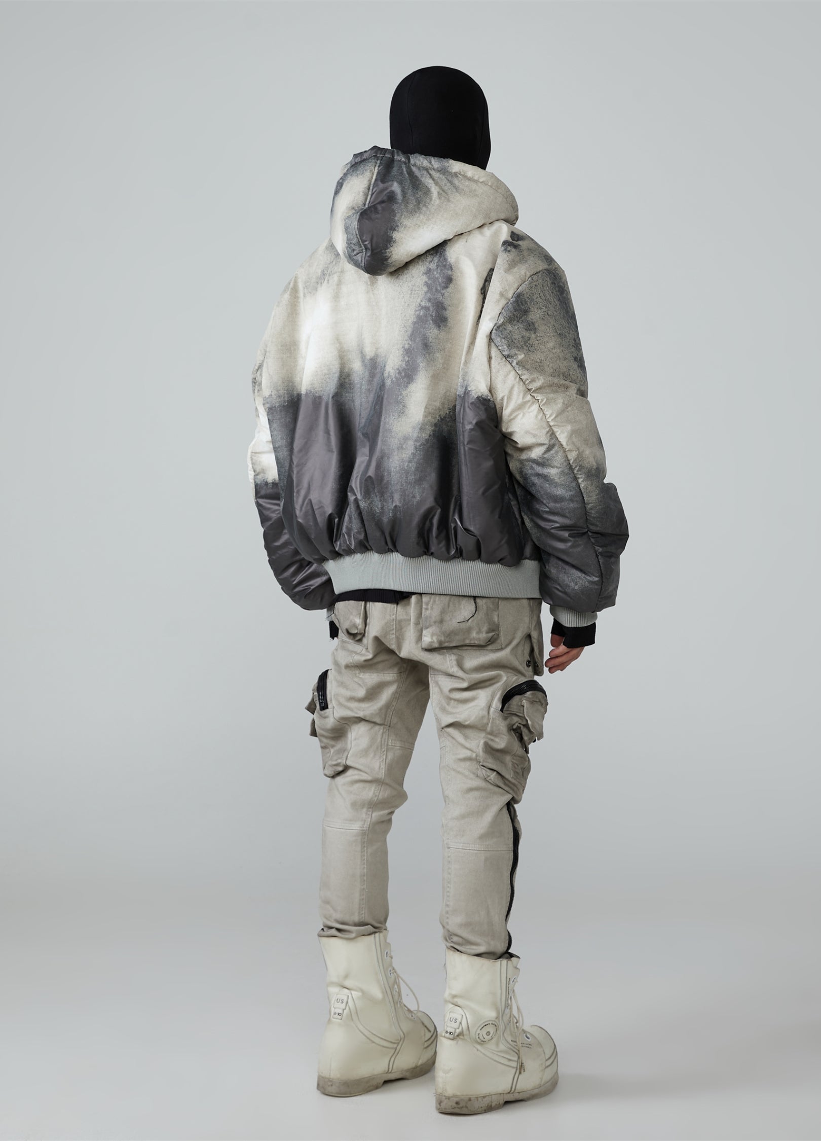 23FW Tie-Dye Silhouette Bread Jacket