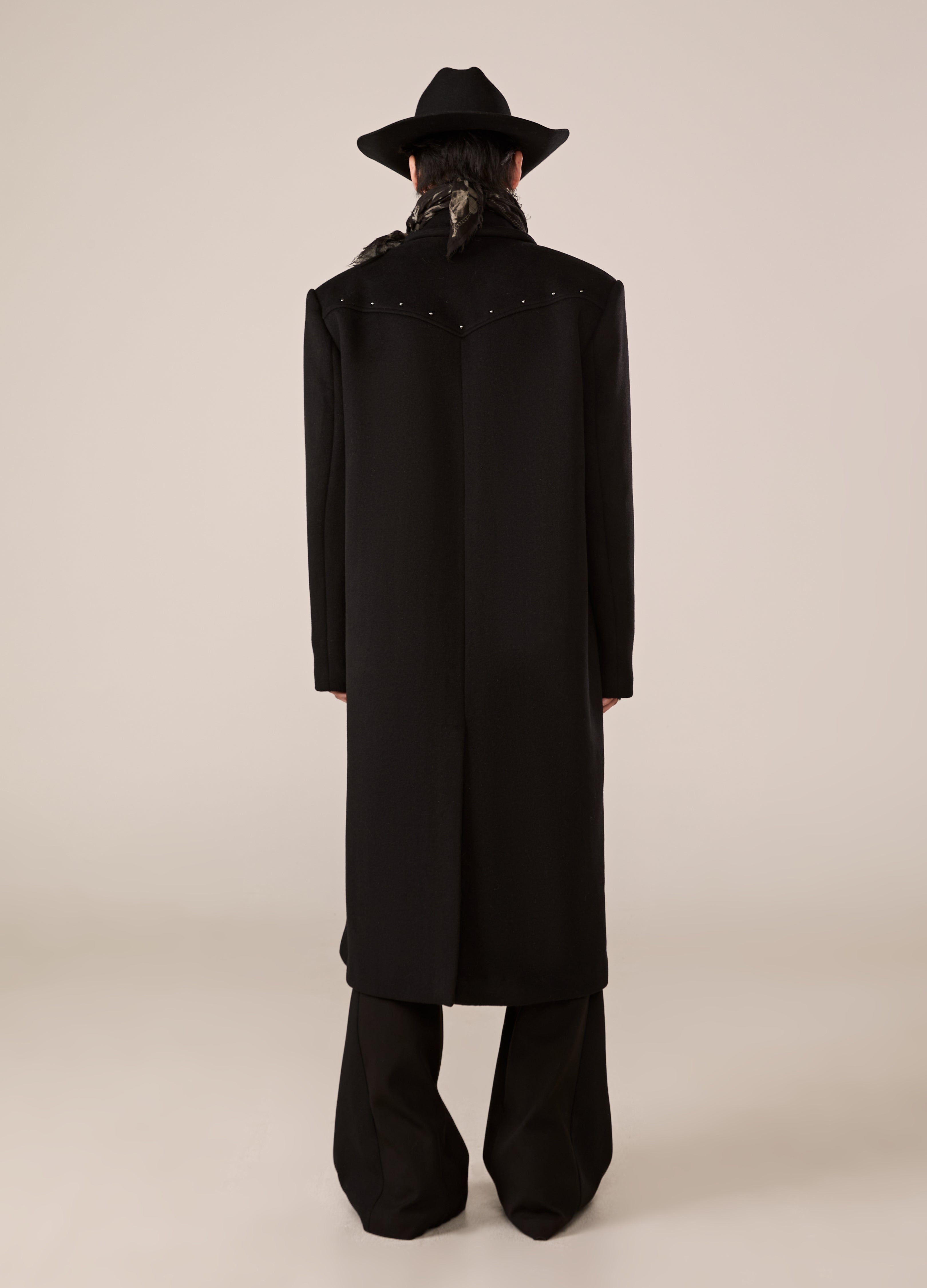 DP PARADIS 23AW "VAMPIRE" Double-Sided Rivet Coat