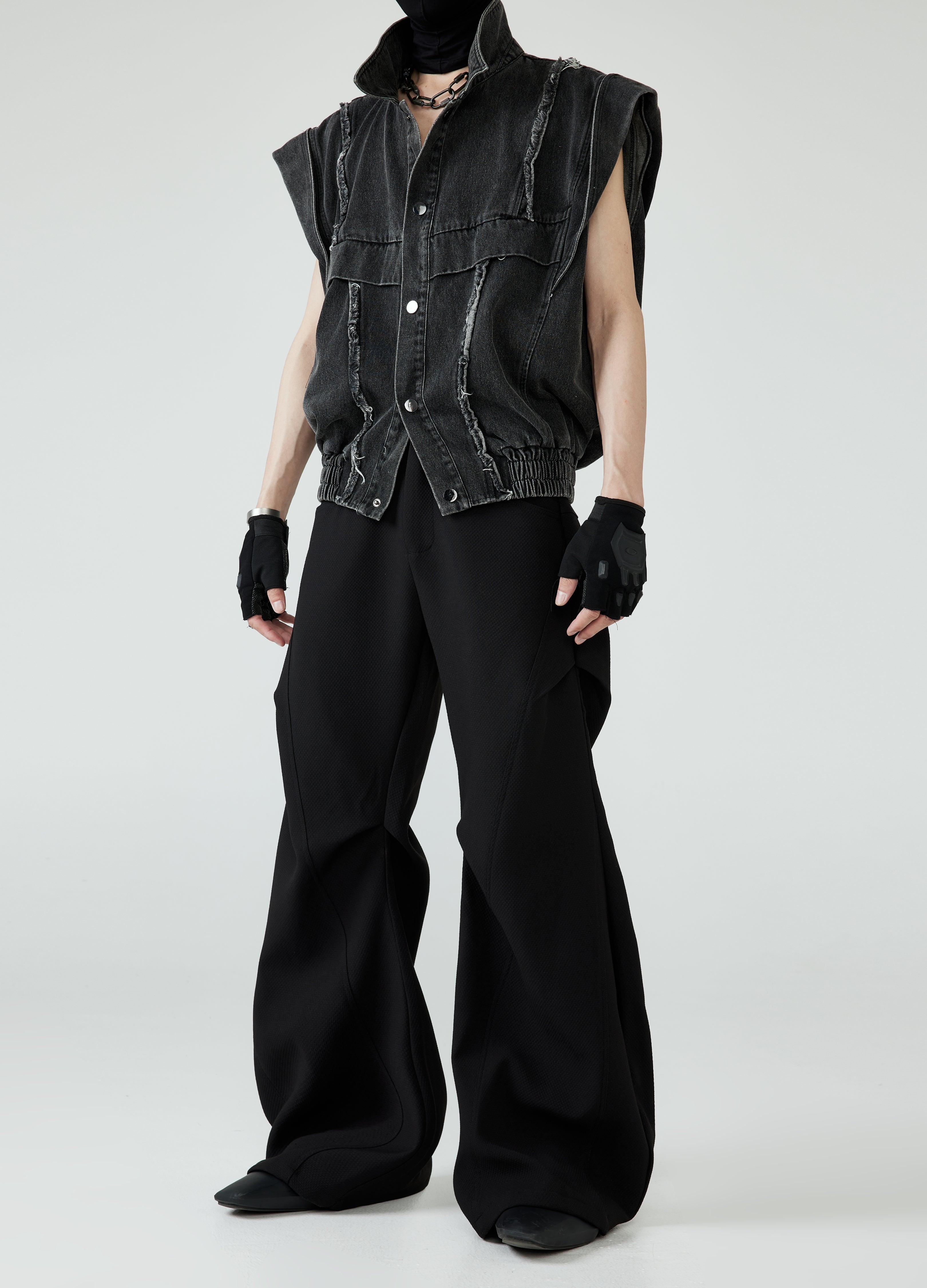 24SS Pleat Floor Pants