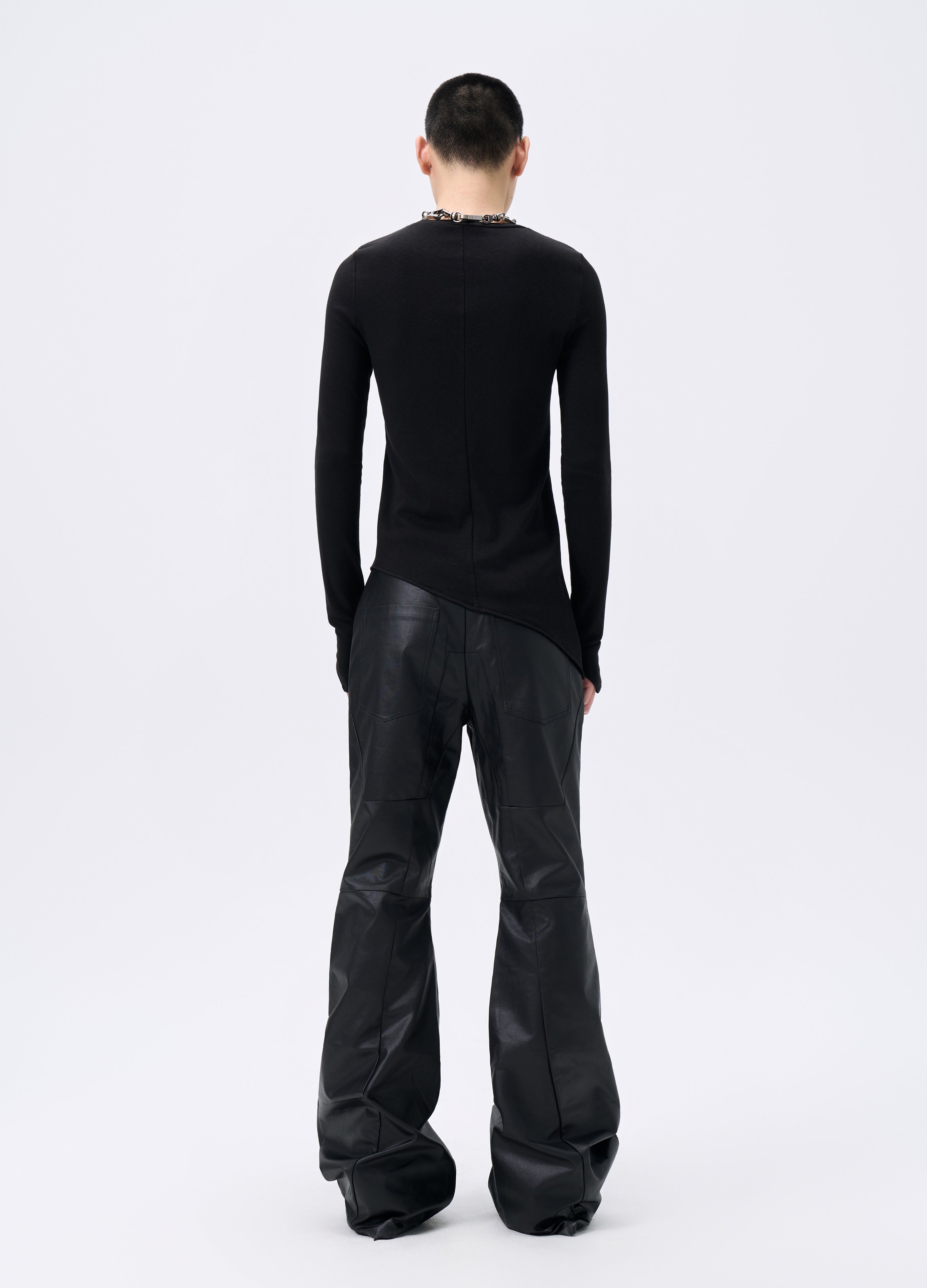 25FW ASYMMETRIC CUT BASE TEE