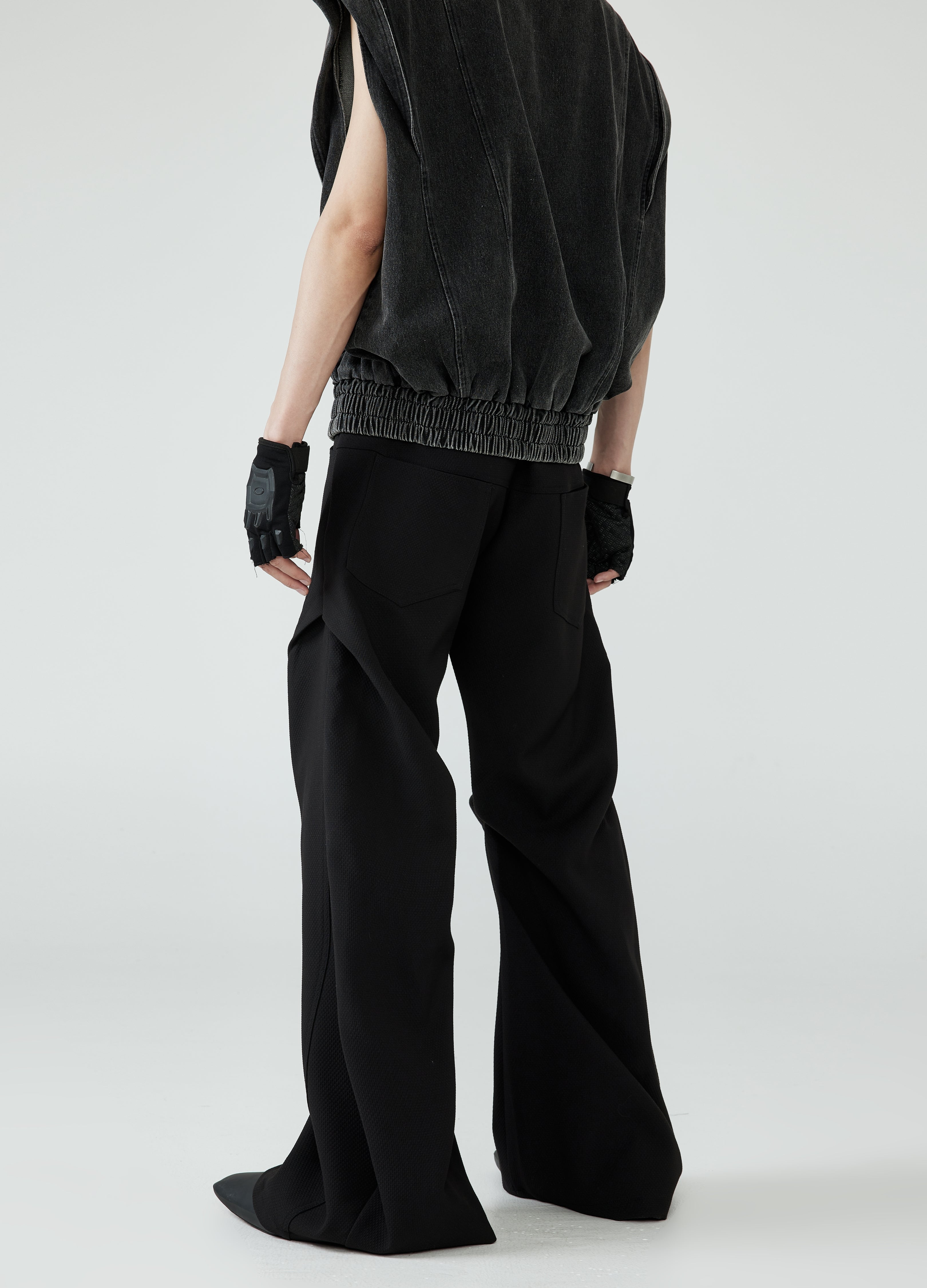 24SS Pleat Floor Pants