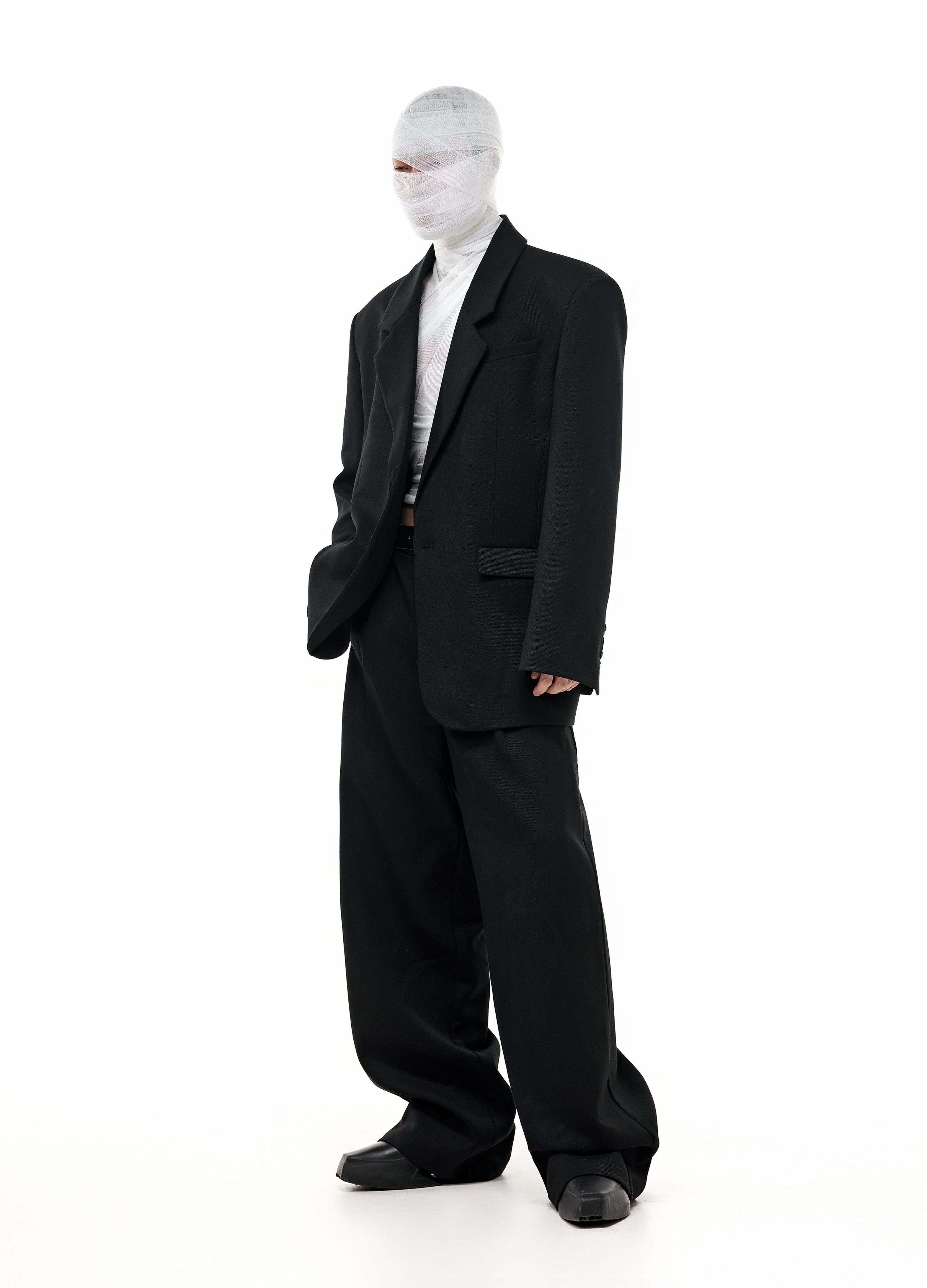 VANGUARD DRAPE WOOL PANTS