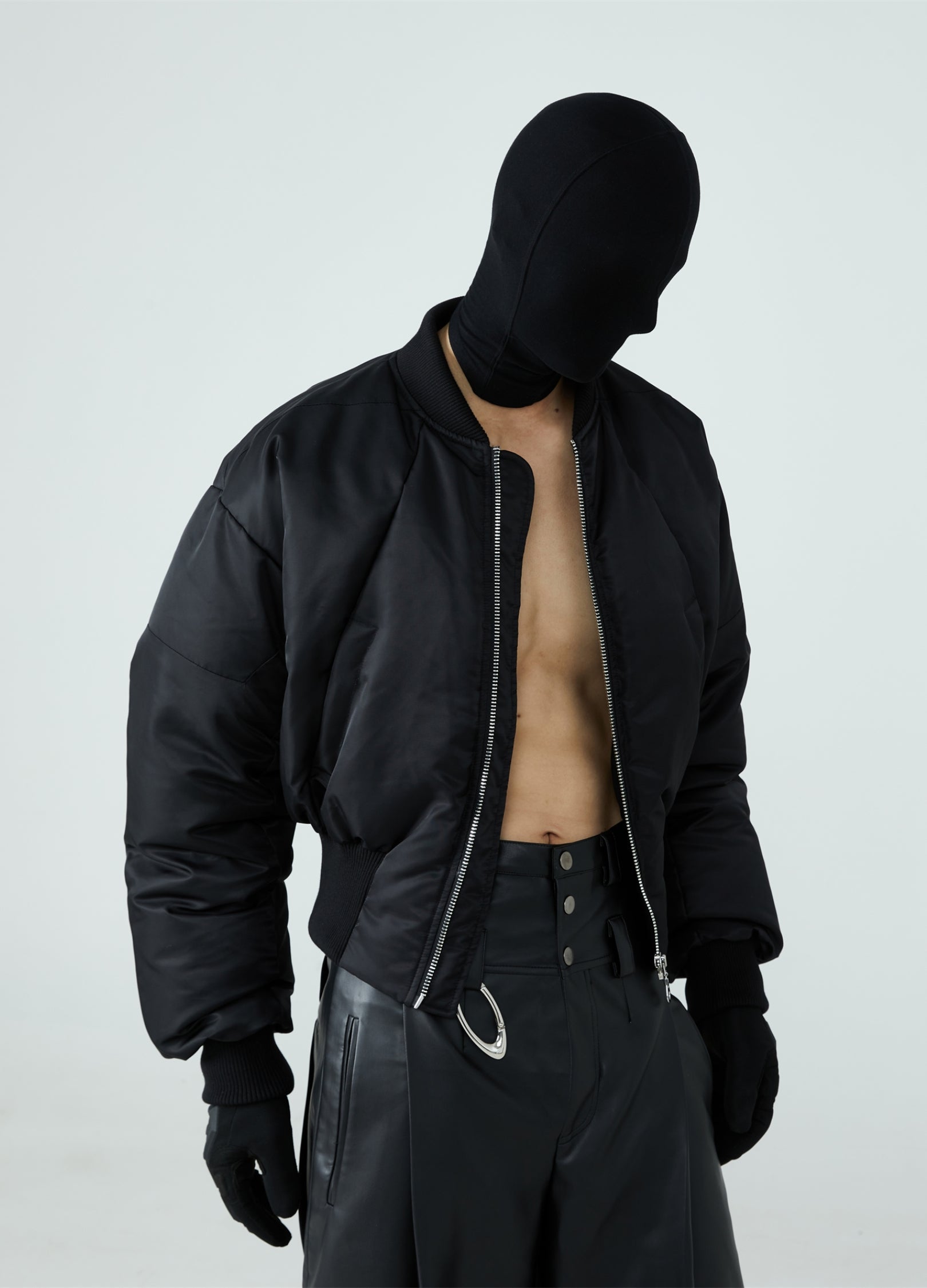 23FW Sleek Waisted Down Jacket