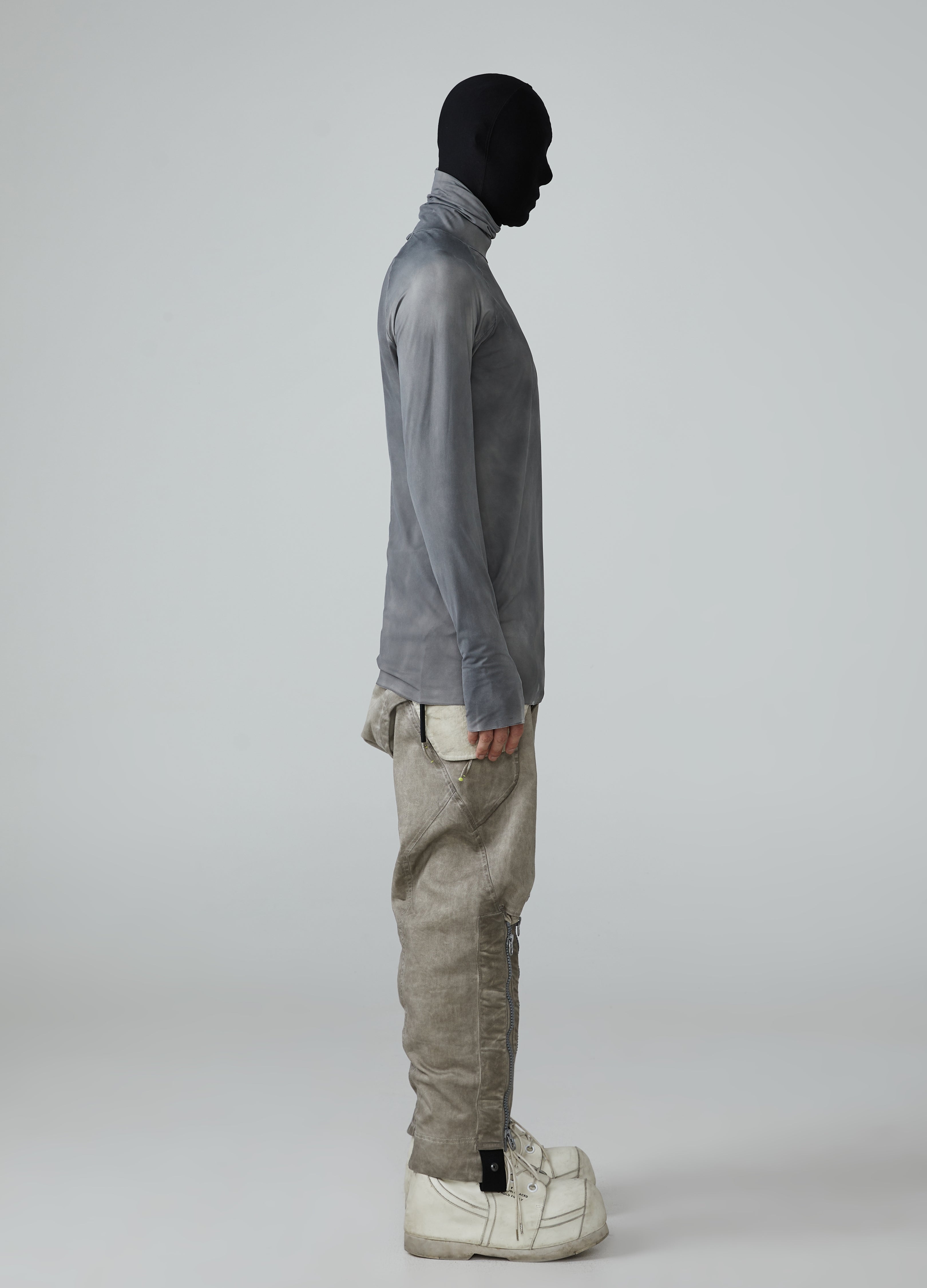 23FW Graphite Edge Slim High-Neck Tee