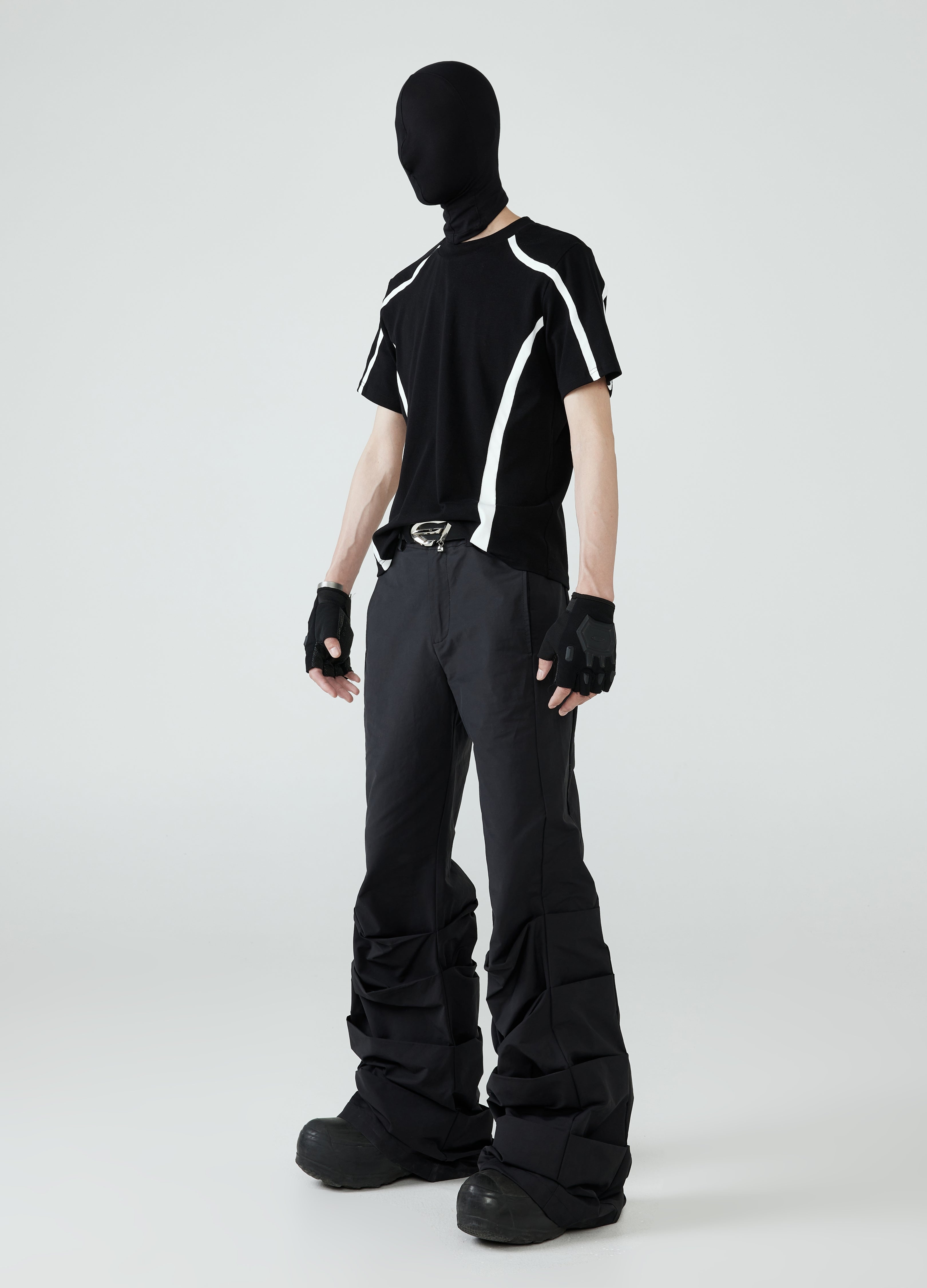 24SS Avant-Garde Color-Block Tee