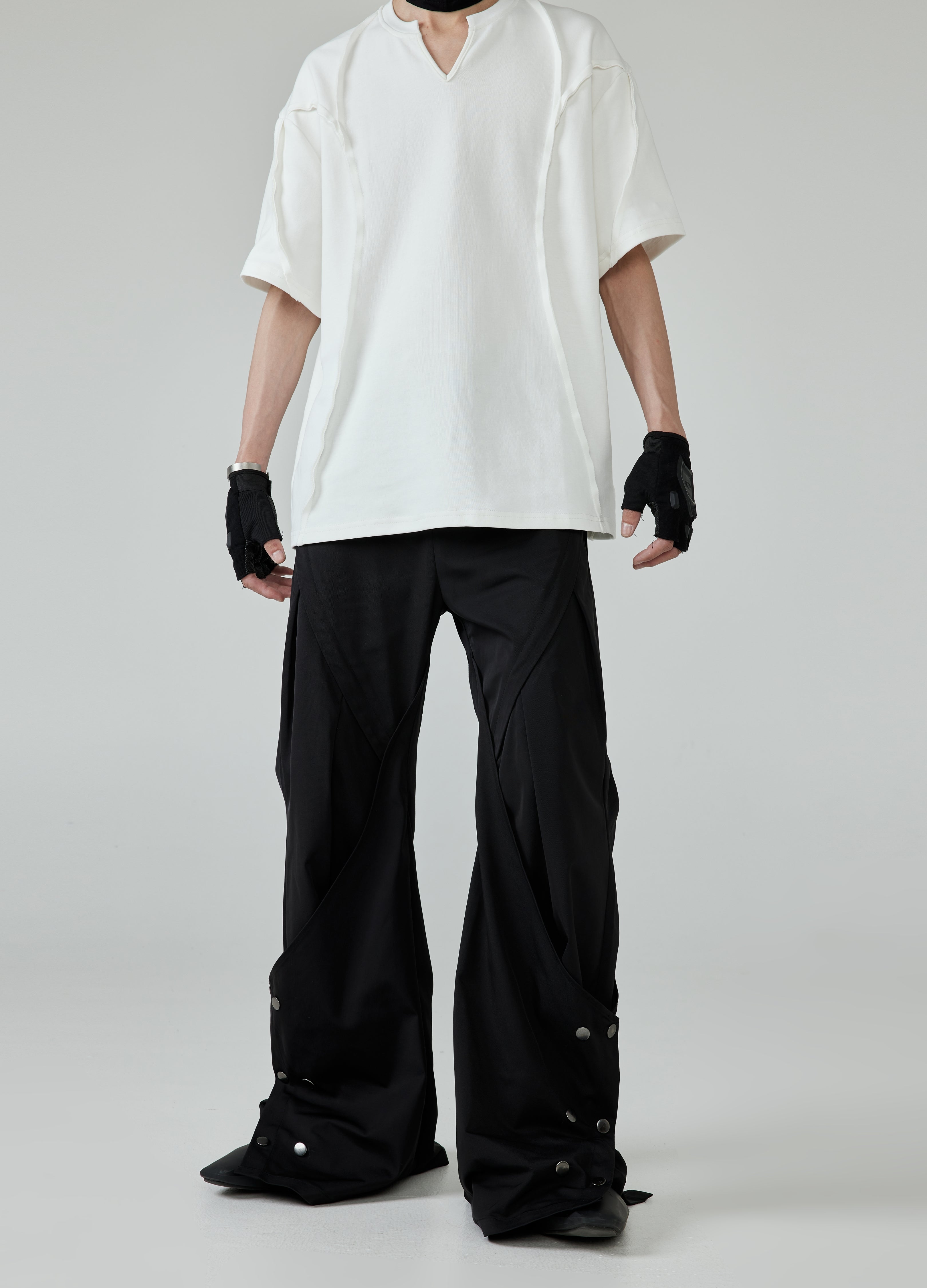 24SS Transformable Pleat Pants