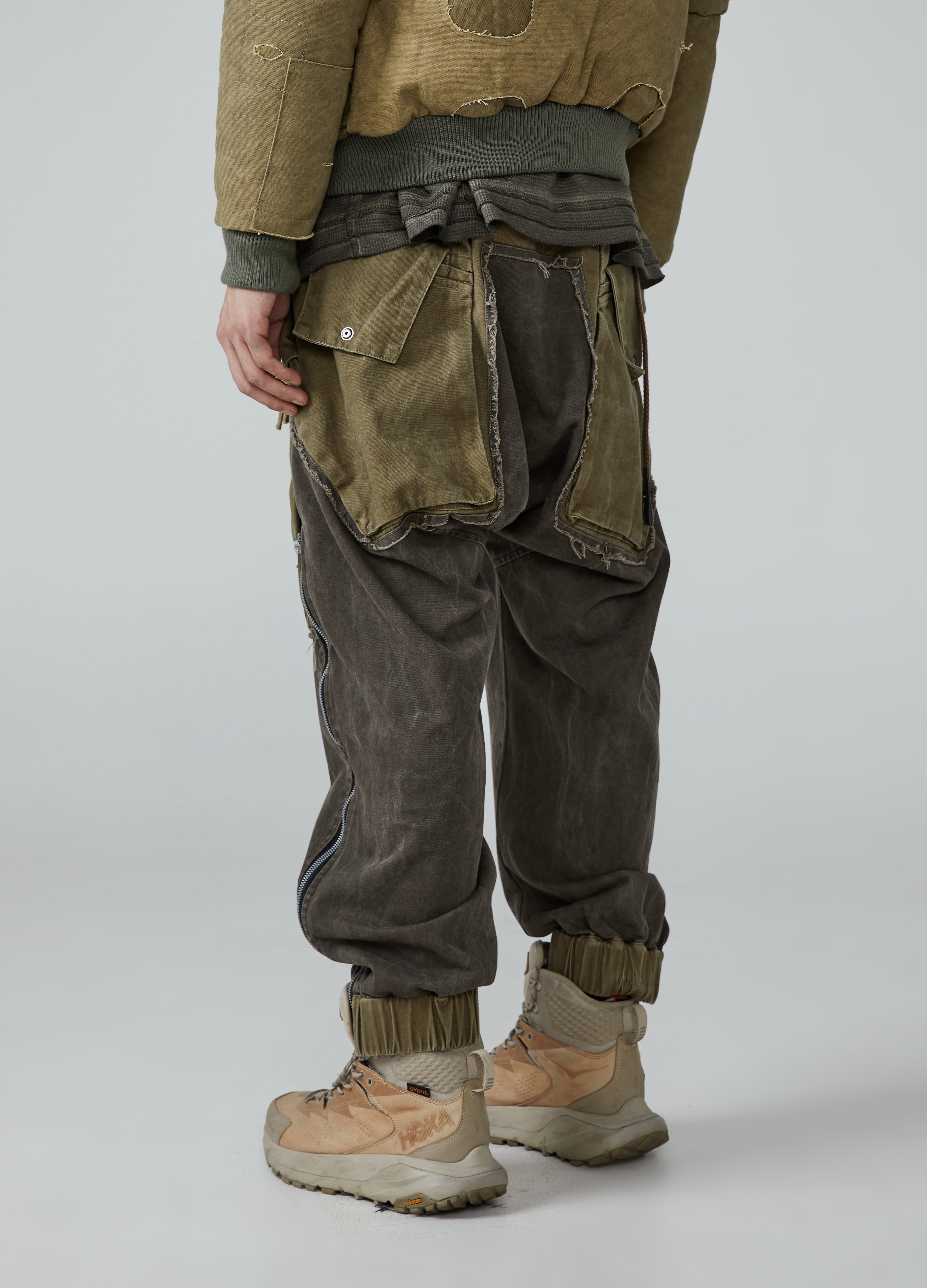 Wasteland Patchwork Work Jeans