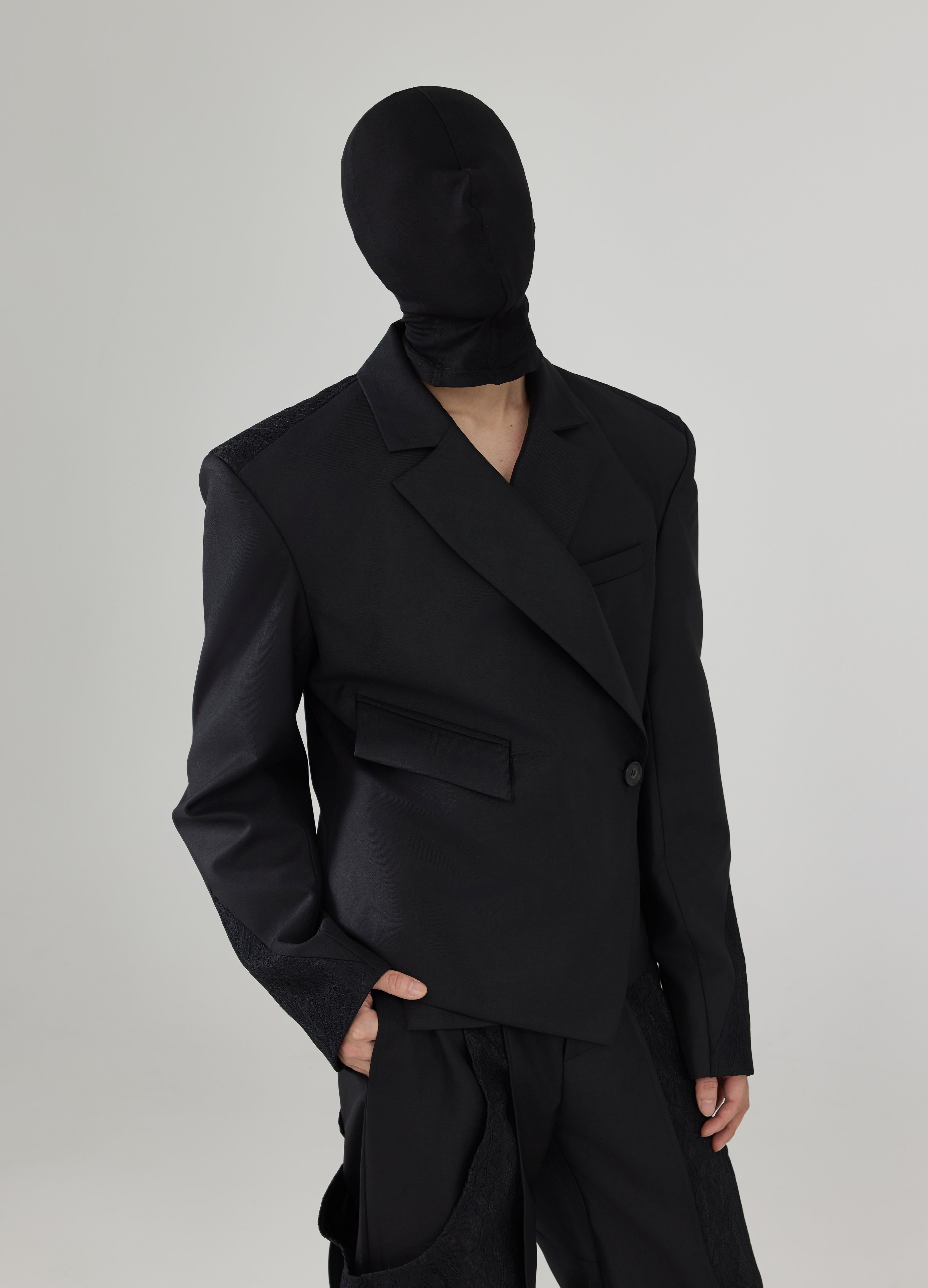 24FW Asymmetric Suit Jacket