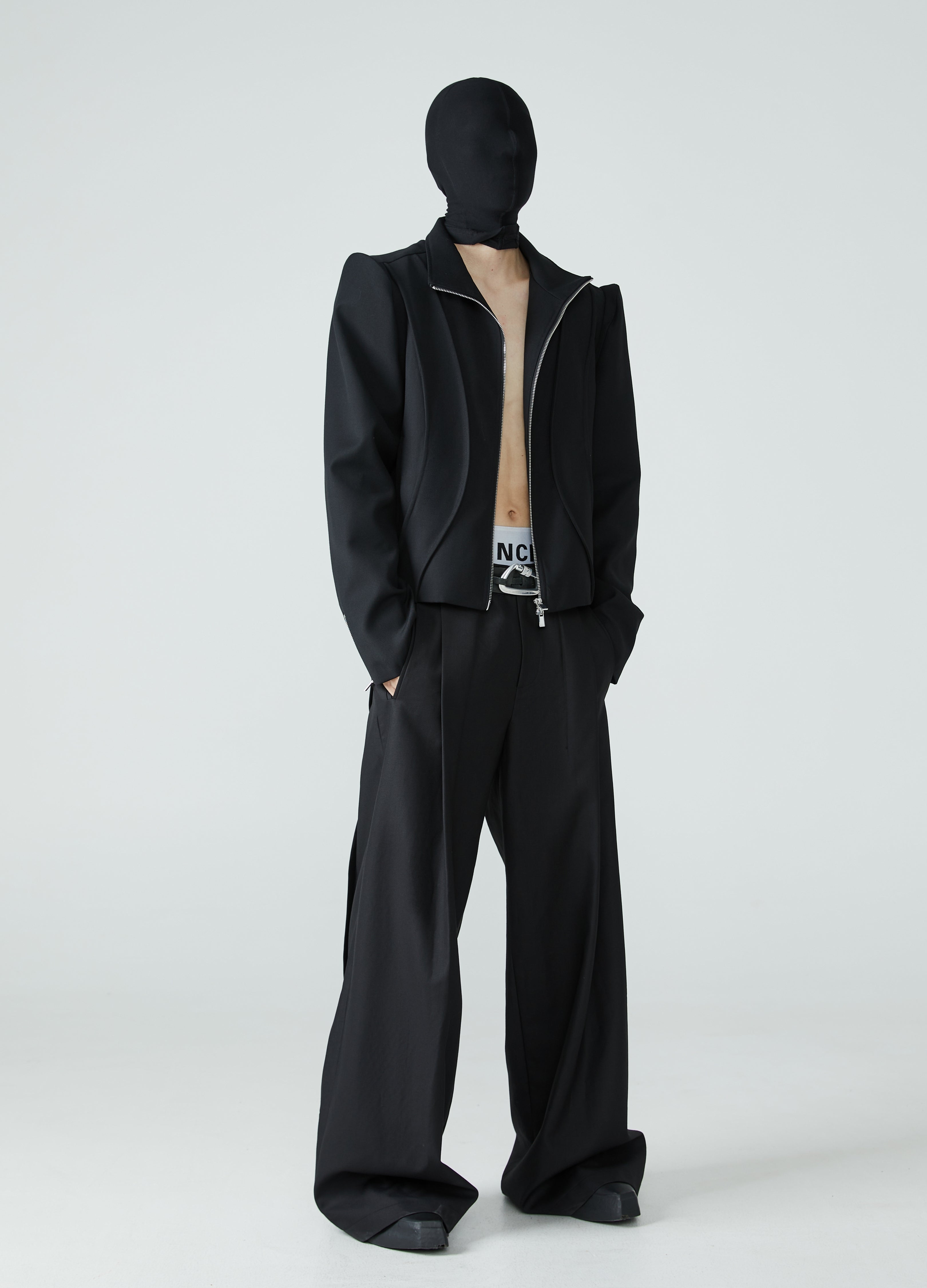 23FW Pleated Wide-Leg Pants