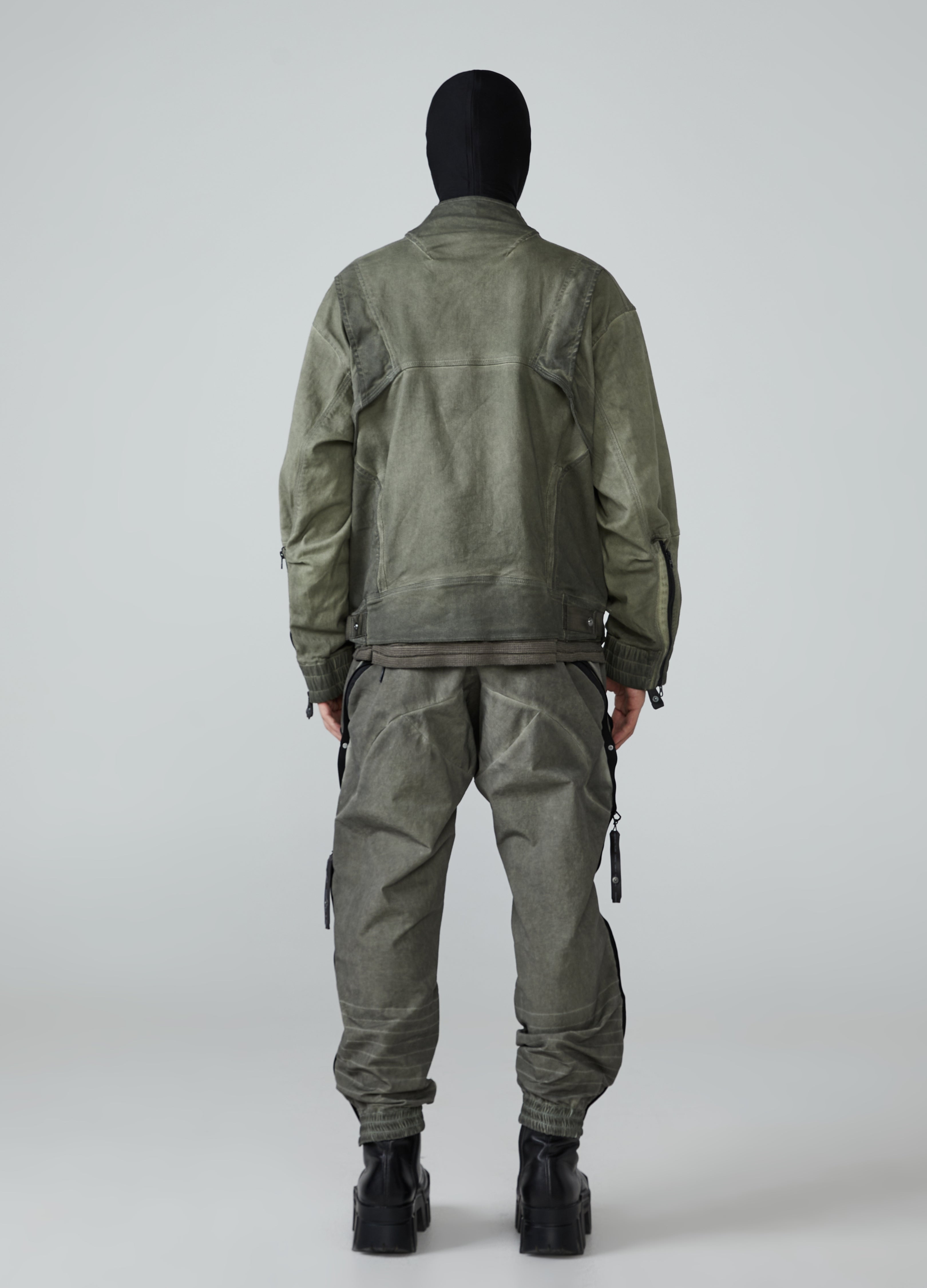 Wasteland Washed Distressed Denim Work Jacket