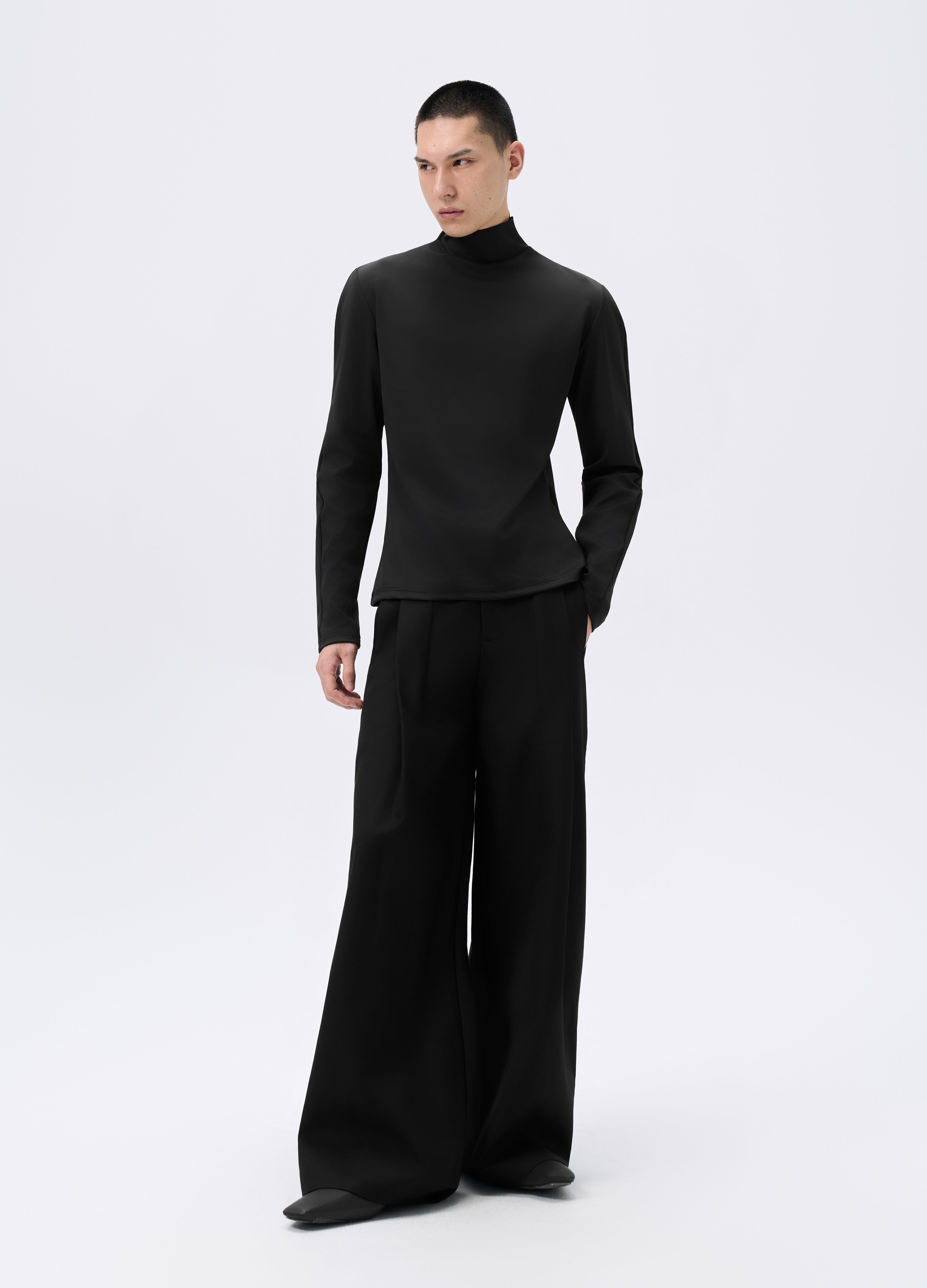 25FW FITTED STREAMLINE HIGH-NECK TEE