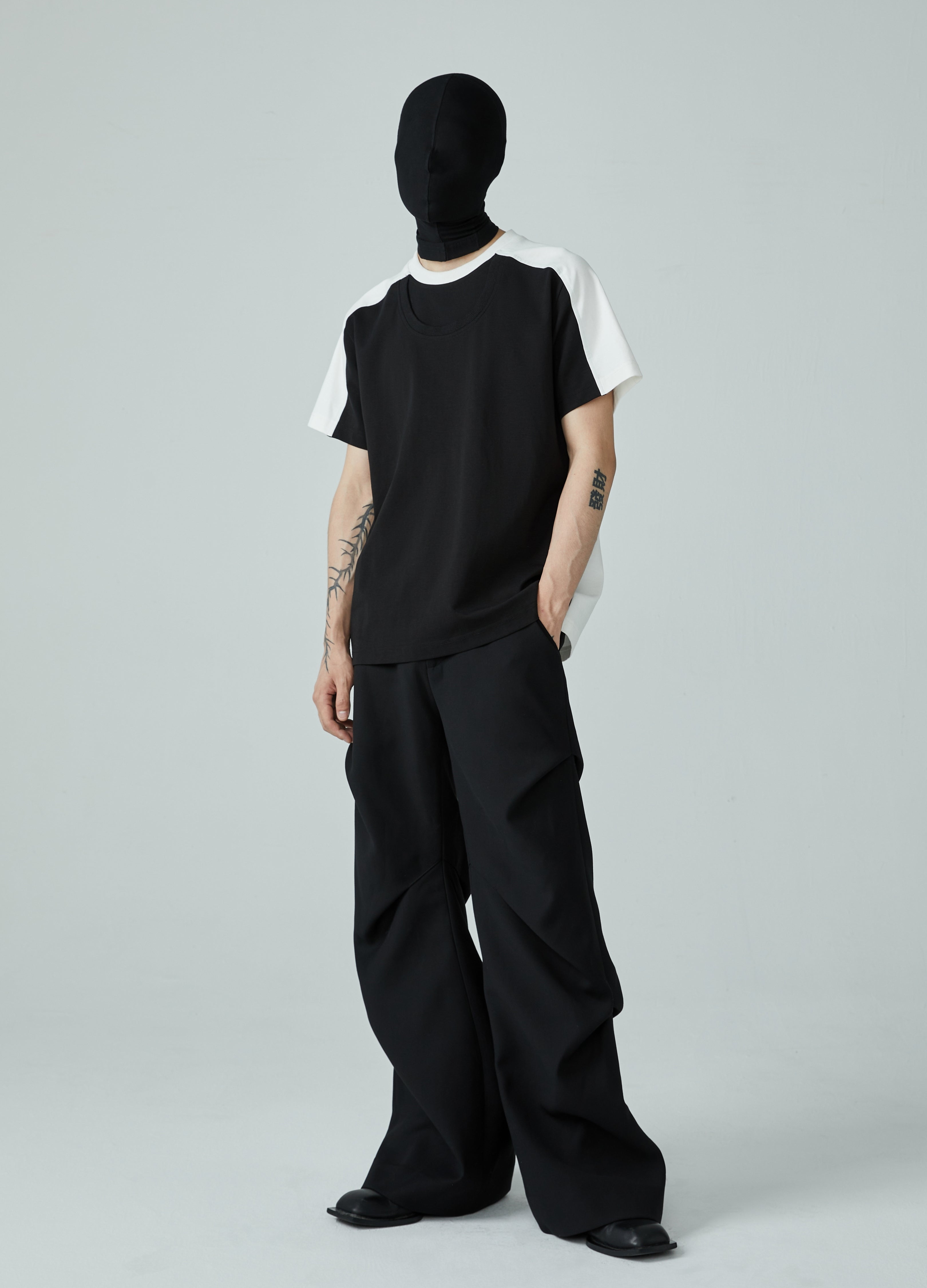 23FW Faux-Layered Jin & Jang Tee