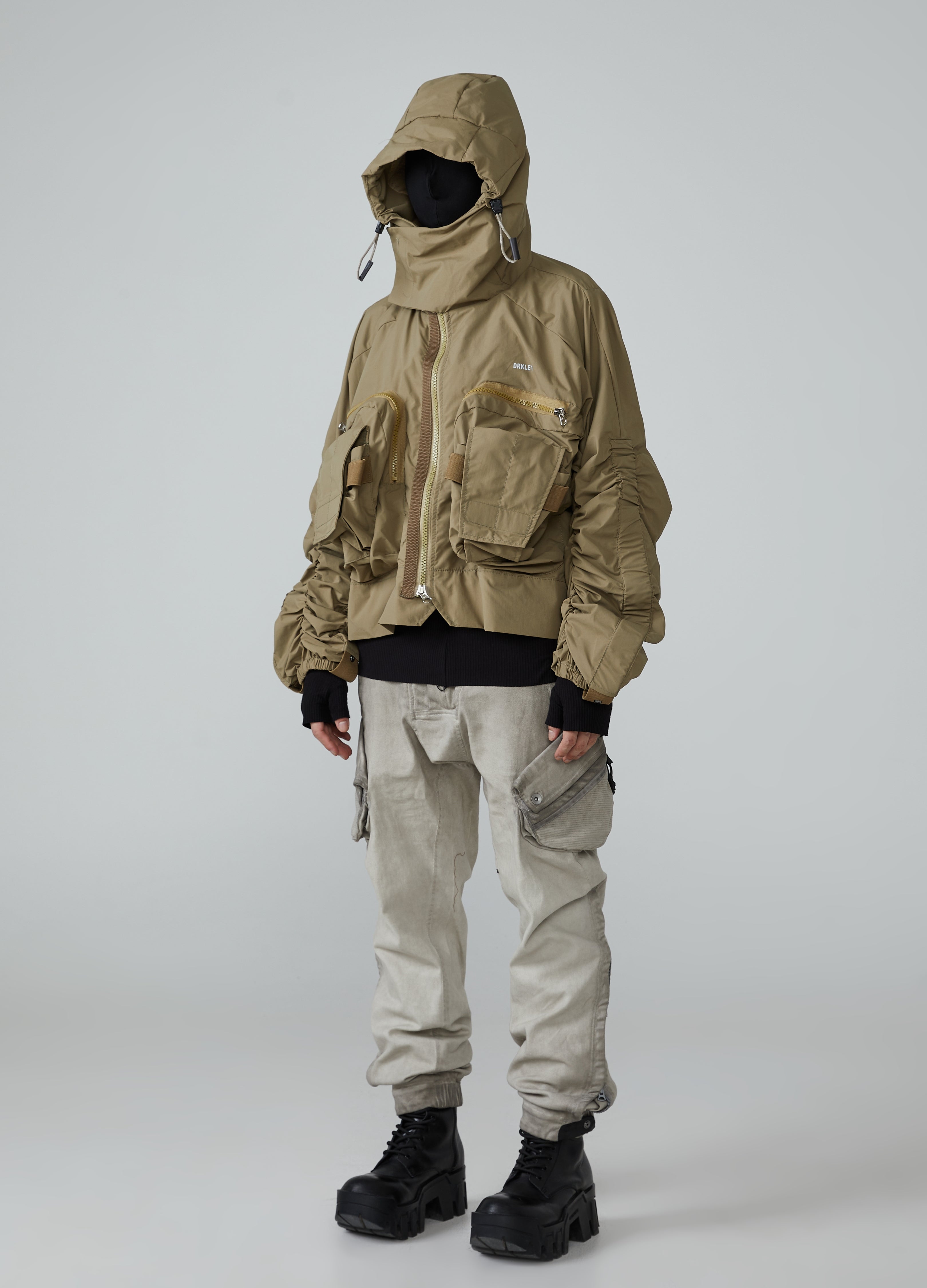 Wasteland Multi-Functional Hooded Windbreaker