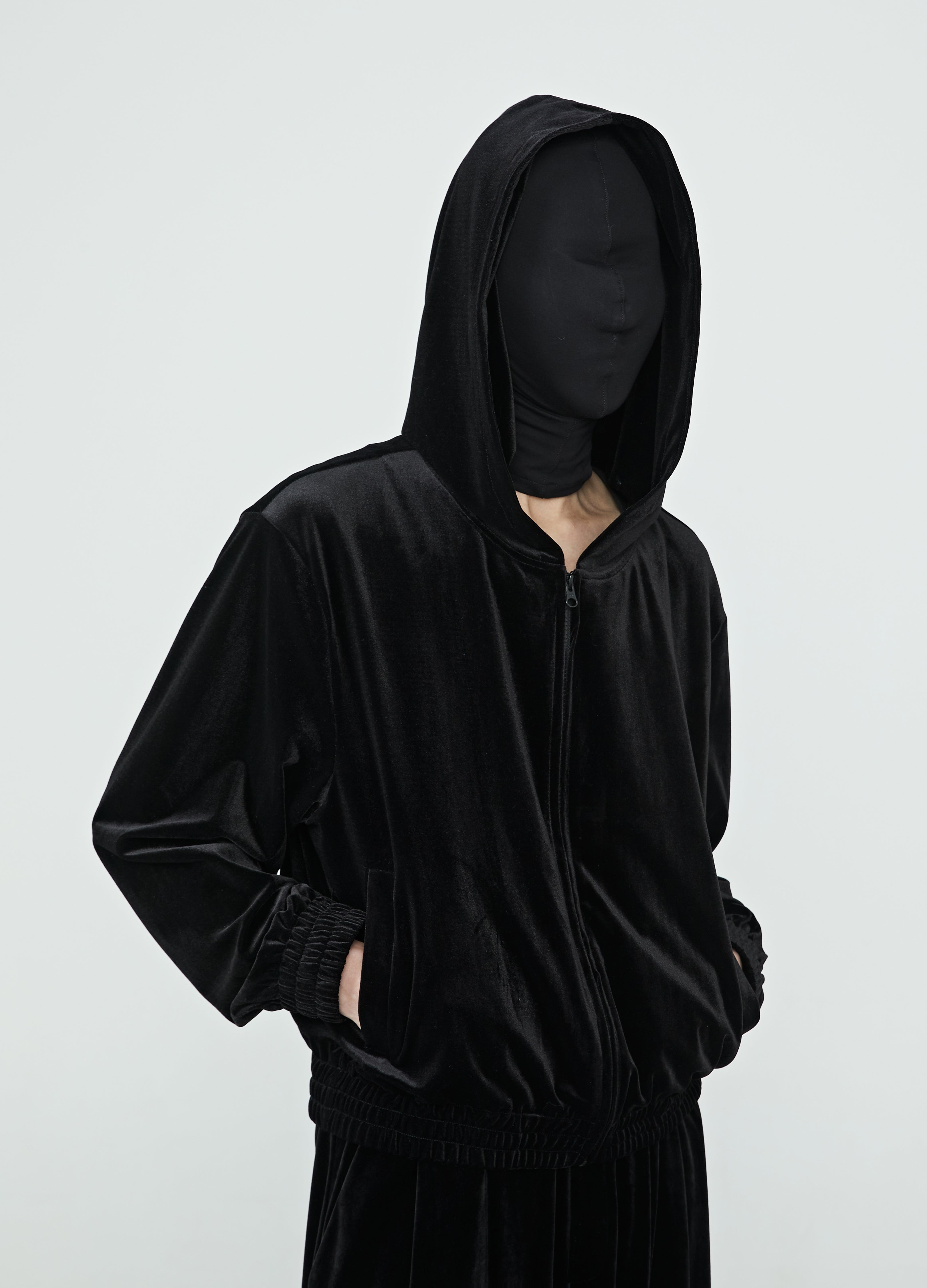 24SS Voyager Velvet Zip-Up