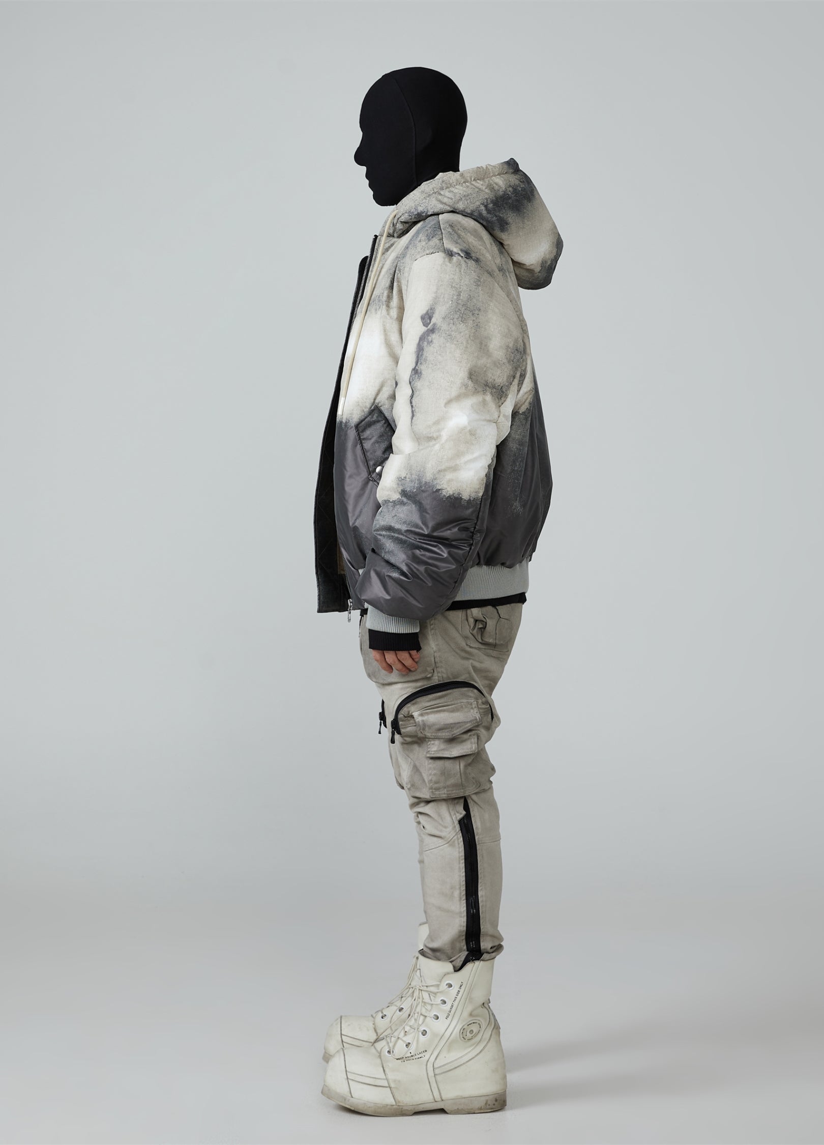 23FW Tie-Dye Silhouette Bread Jacket