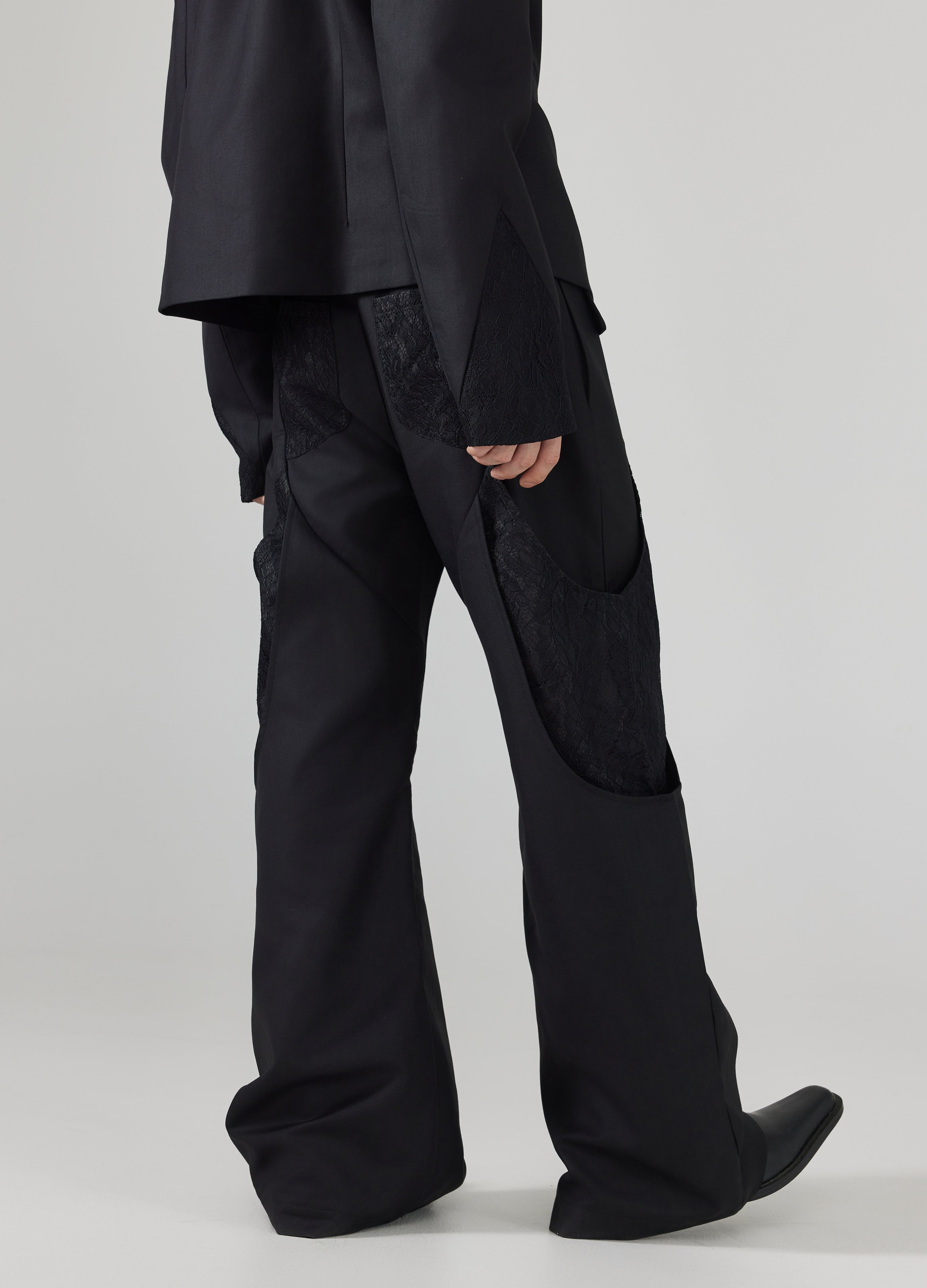 24FW Trimmed Flare Bottoms