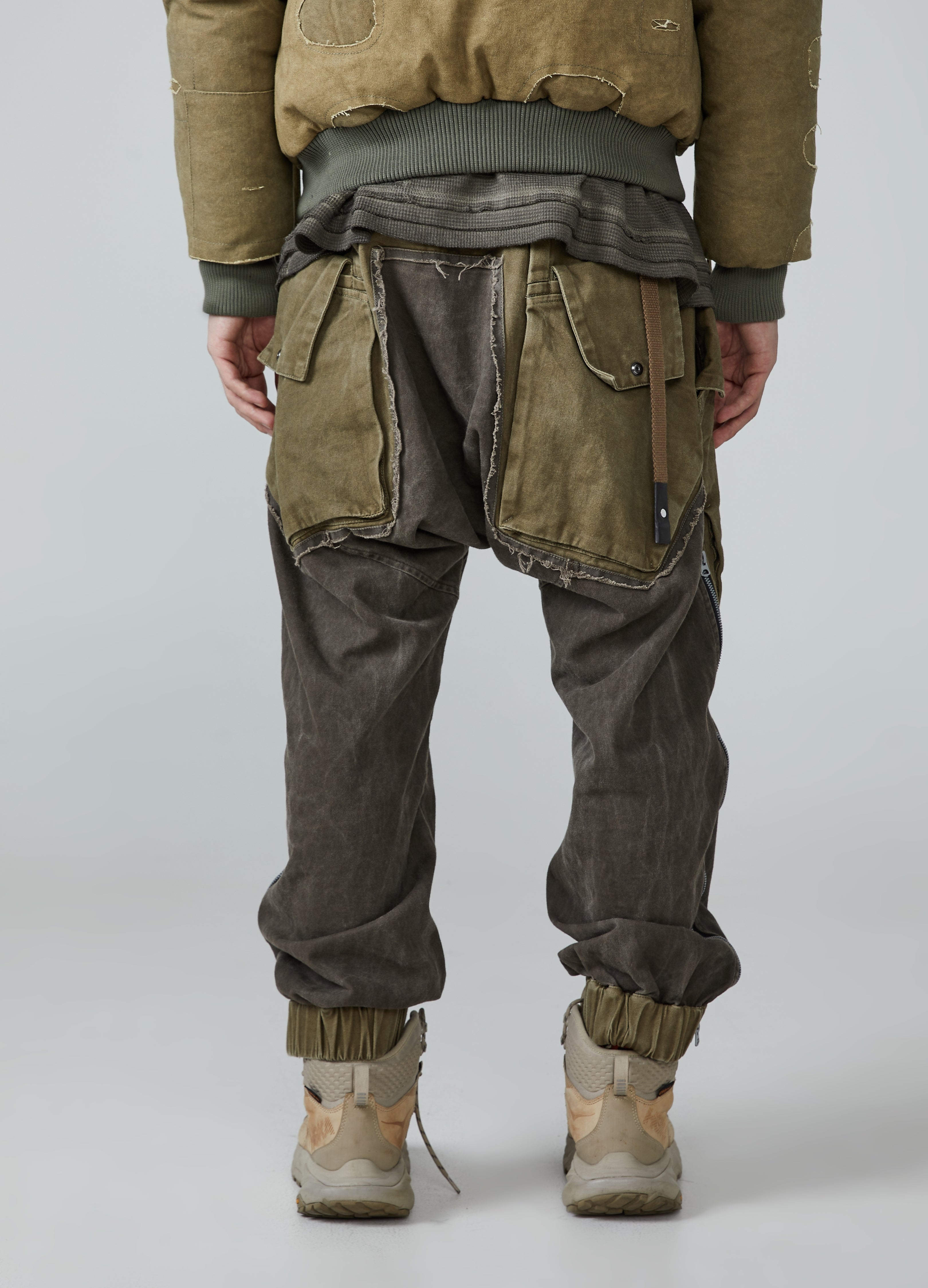 Wasteland Patchwork Work Jeans