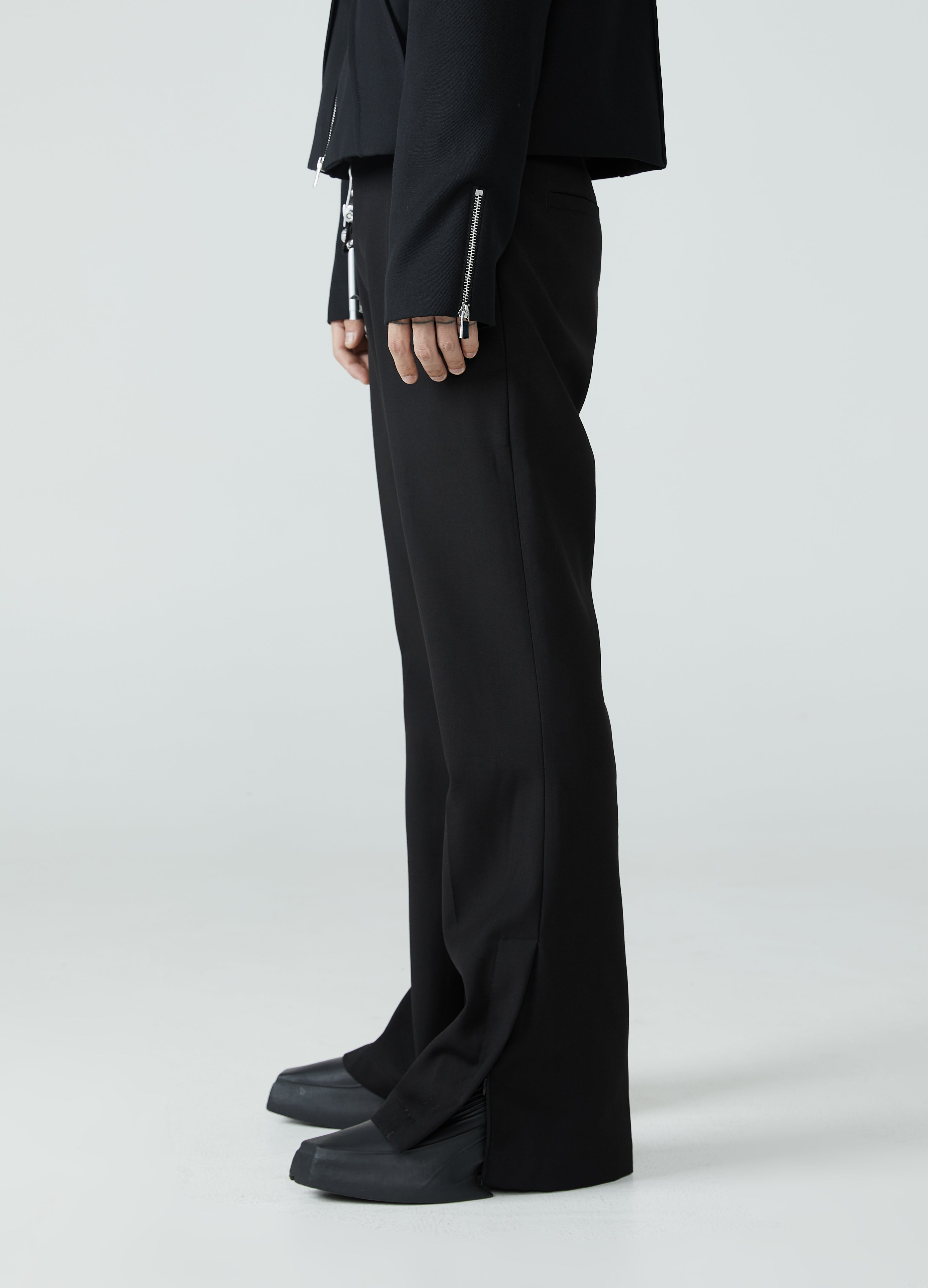 23FW Micro-Boot Hem Slit Pants