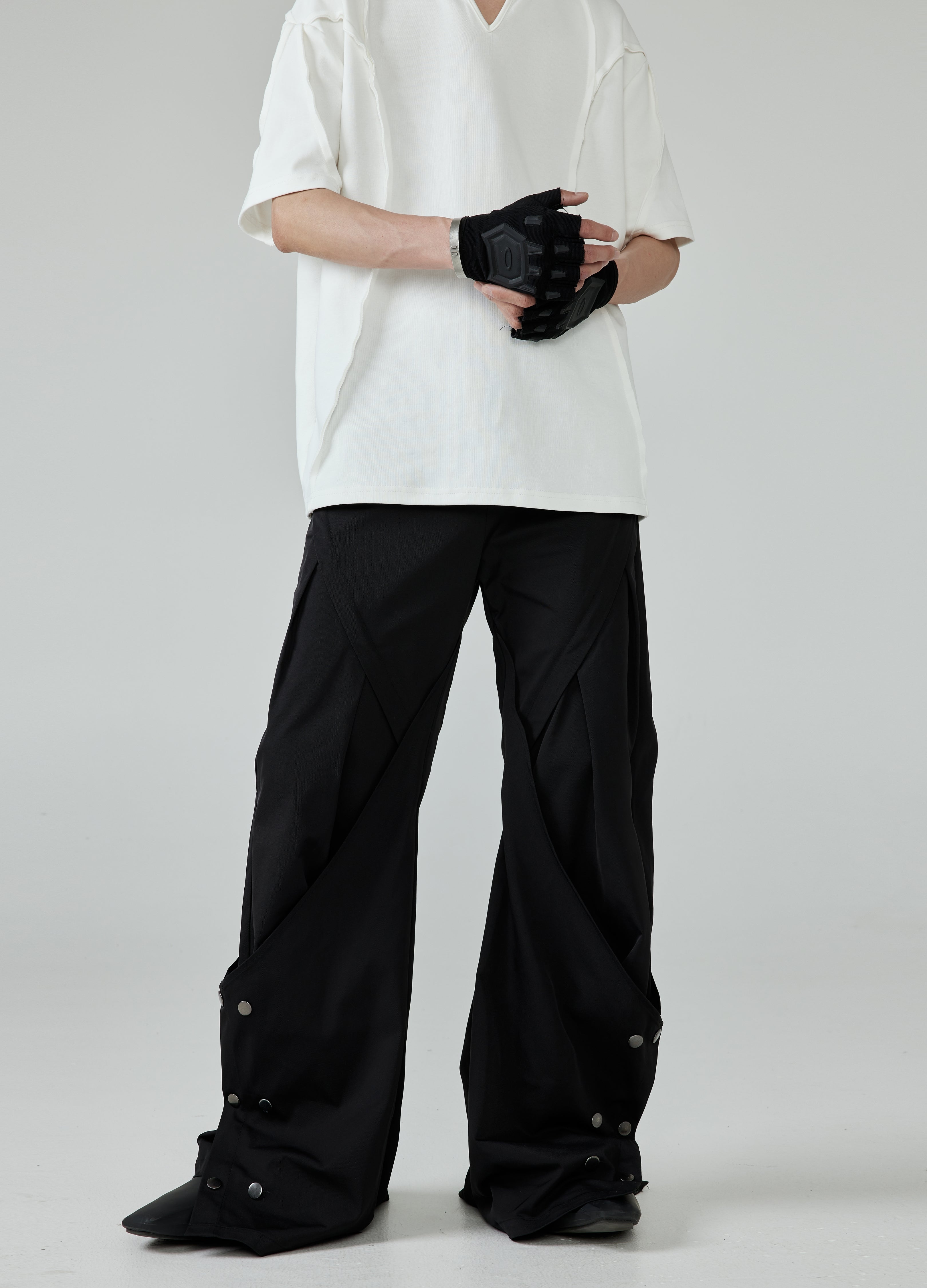 24SS Transformable Pleat Pants