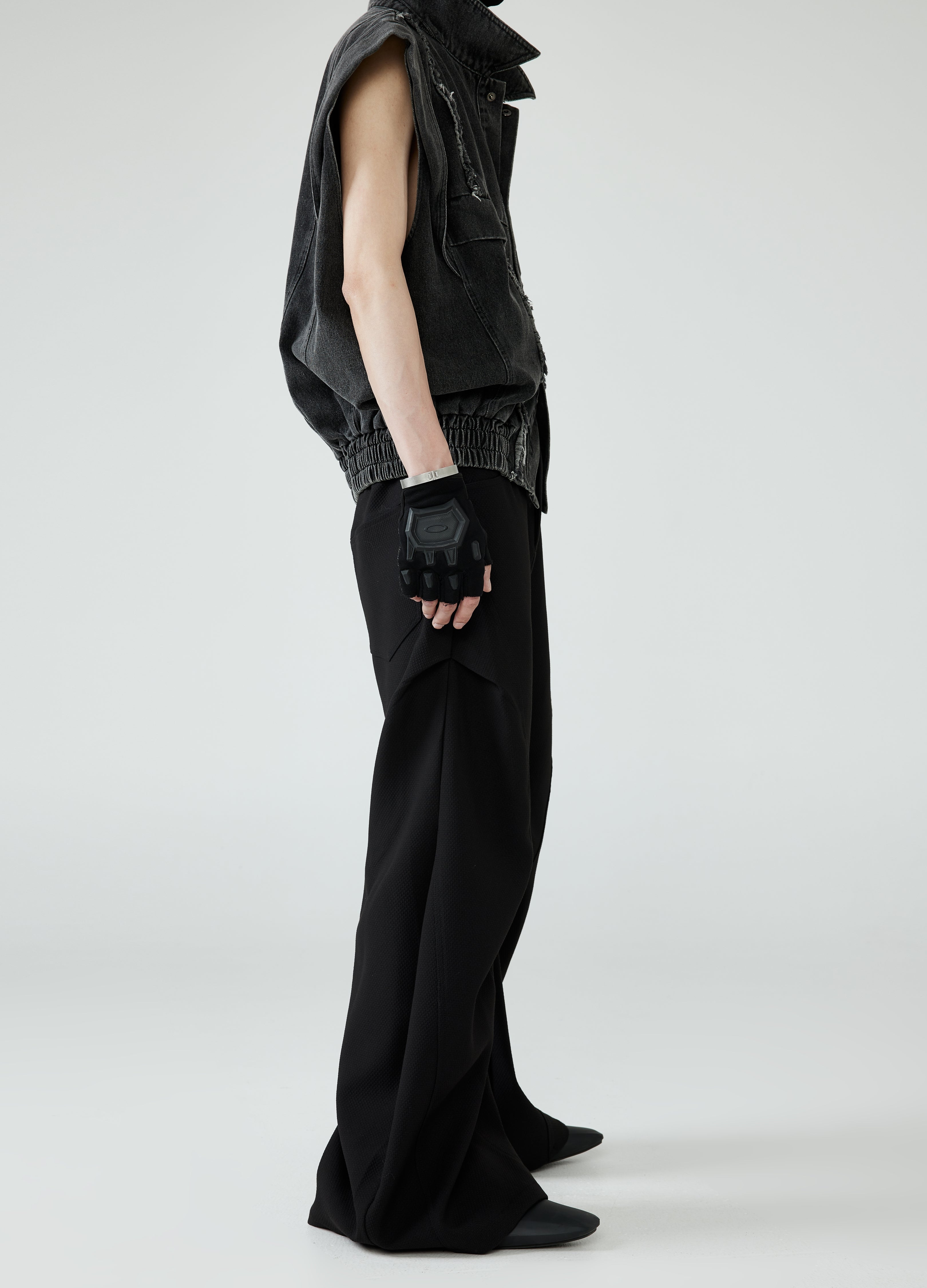 24SS Pleat Floor Pants