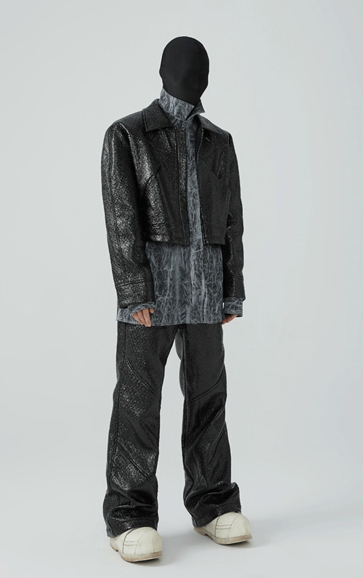 22SS Pitch Paradigm Cropped Coat