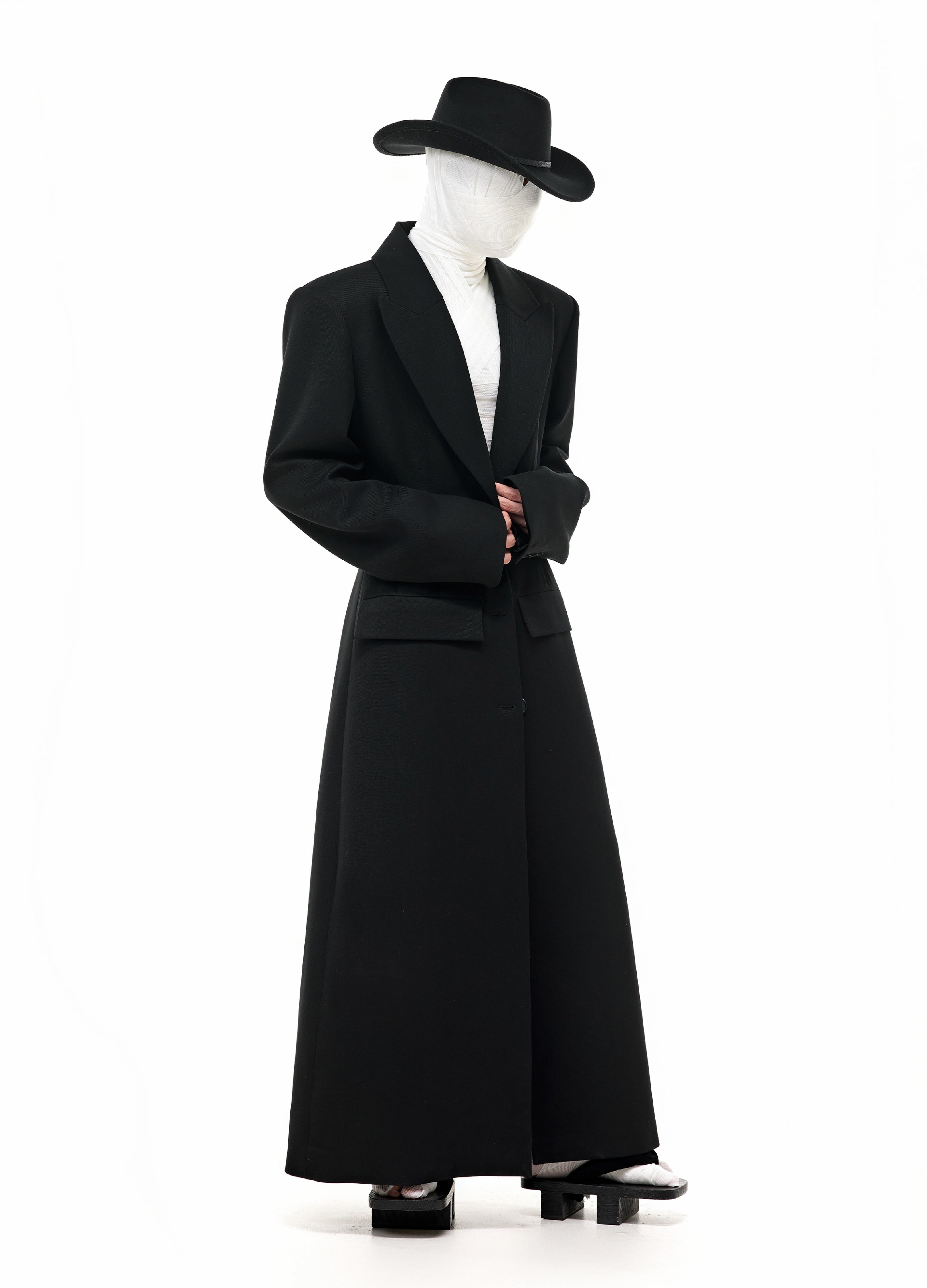 DUKE EXTENDED WOOL COAT