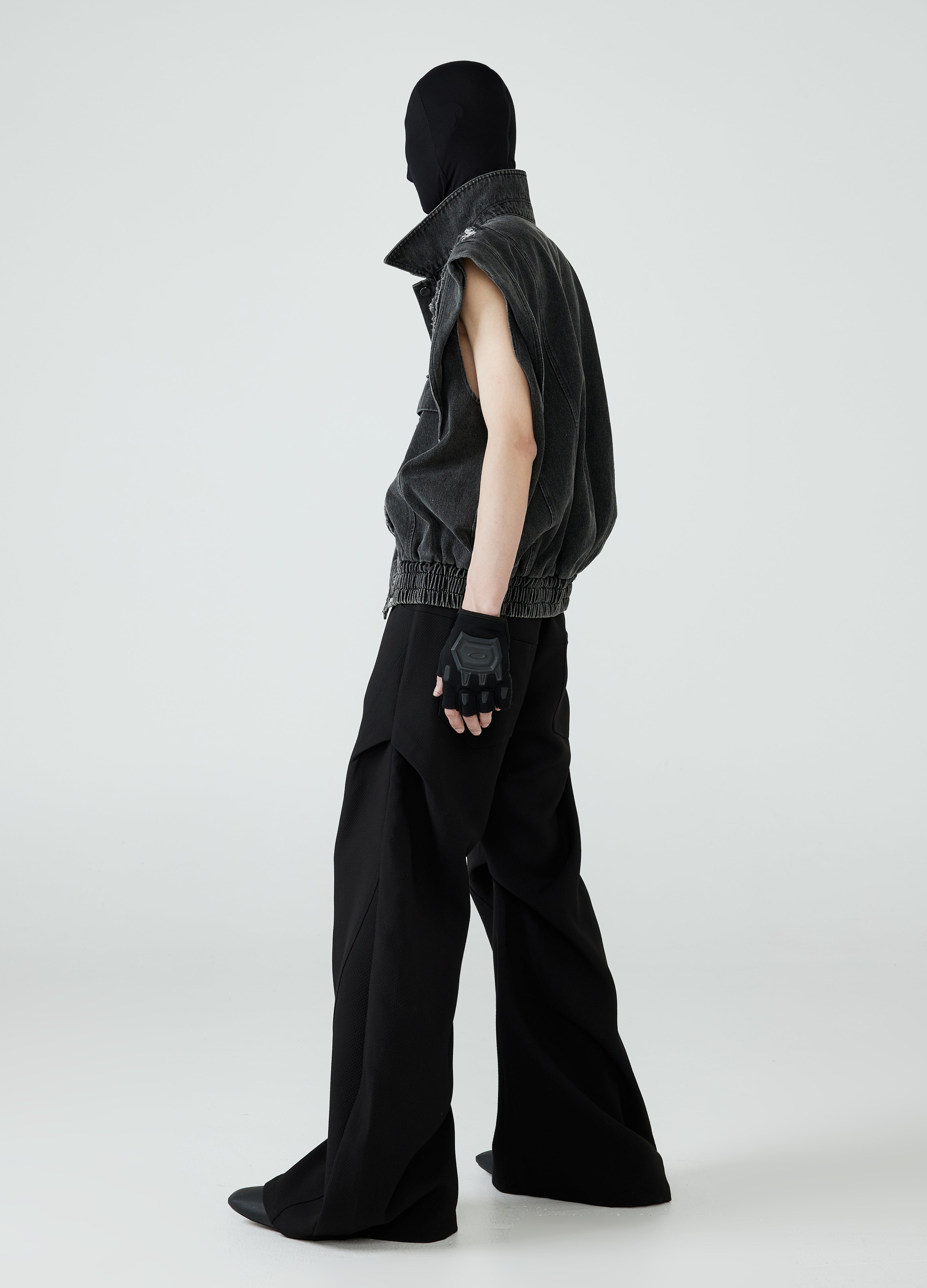 24SS Washed Denim Vest