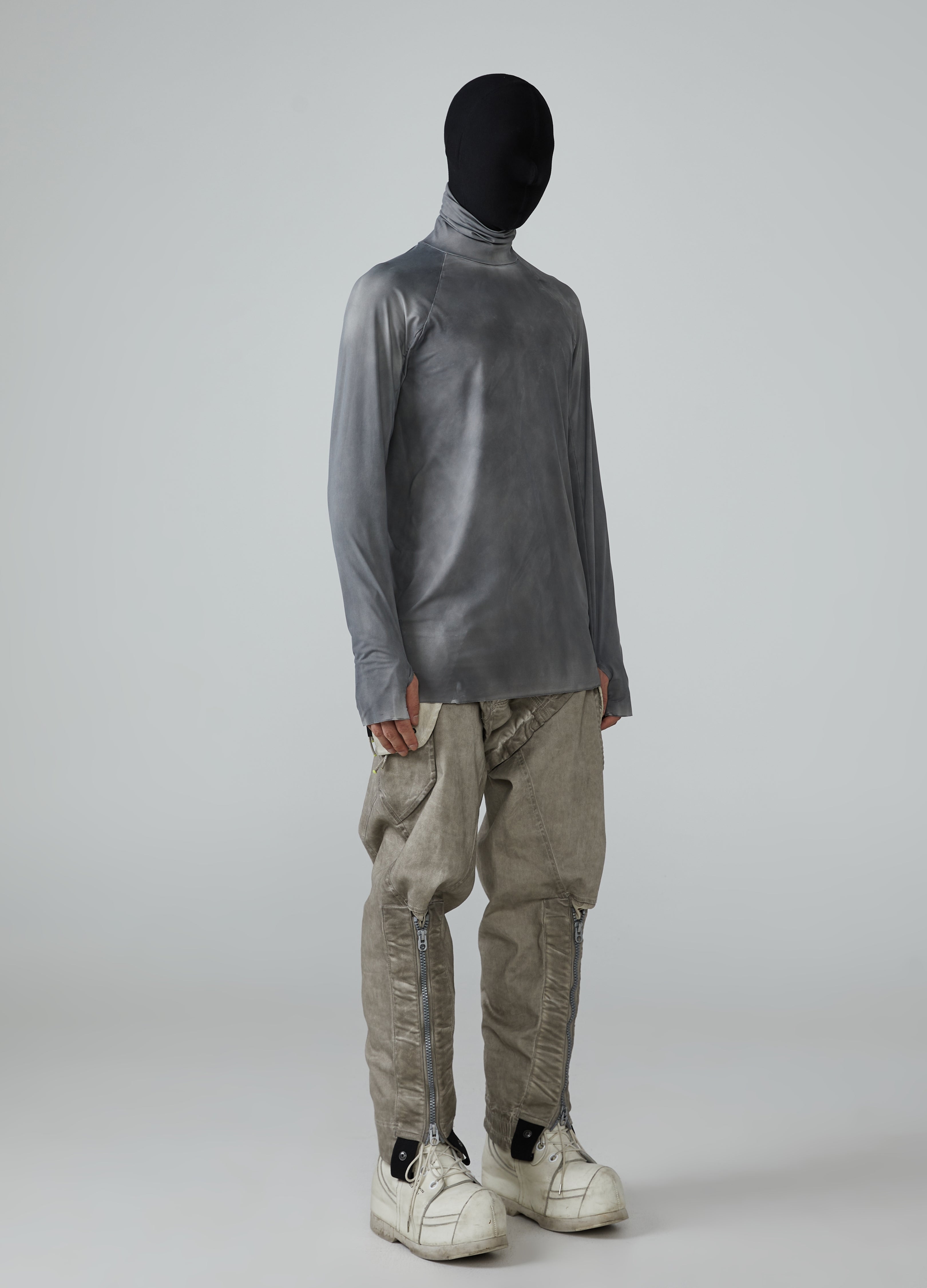 23FW Graphite Edge Slim High-Neck Tee