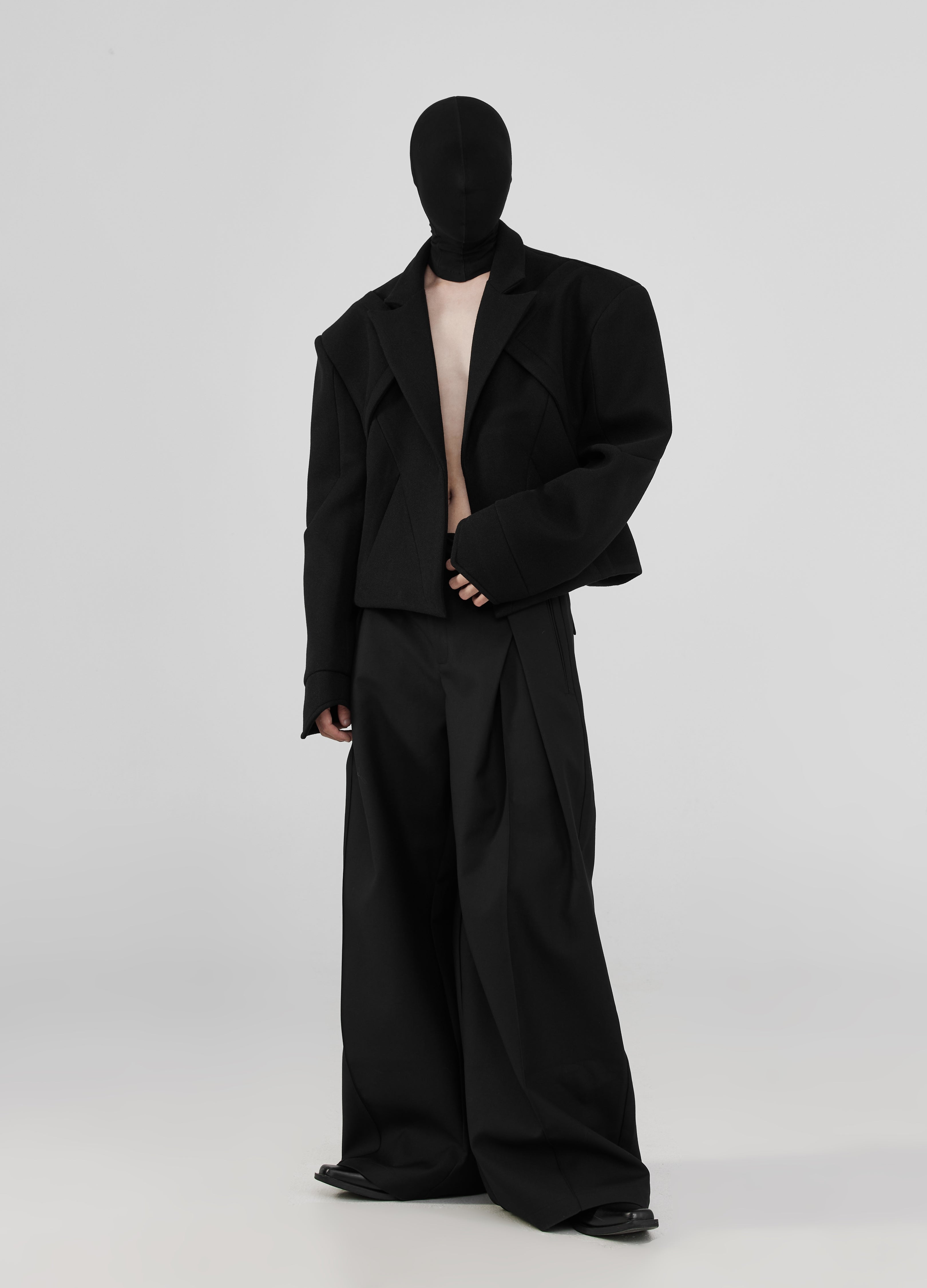 24FW Dark Strata Wool Jacket