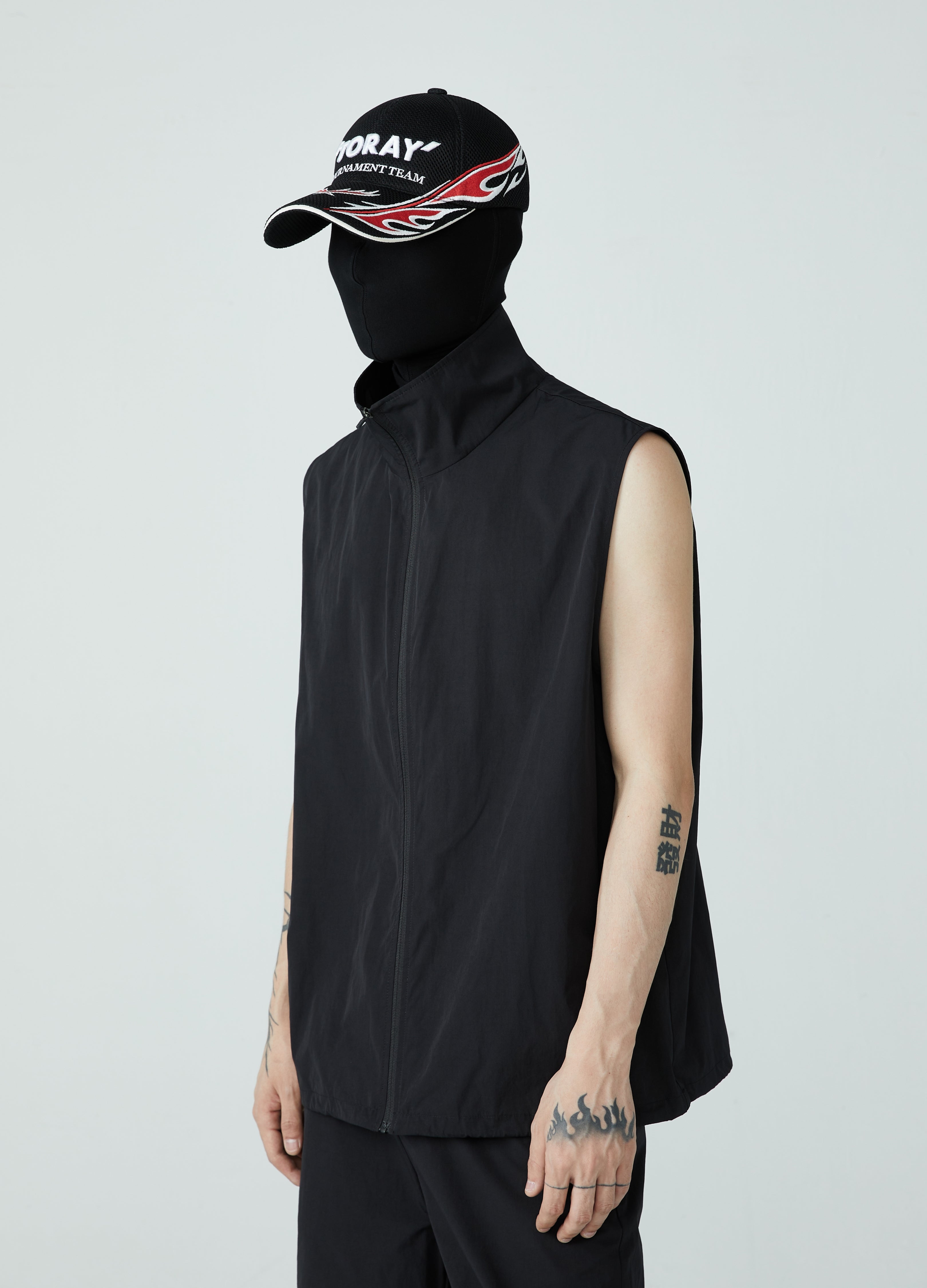 23SS Zephyr Stand-Collar Vest